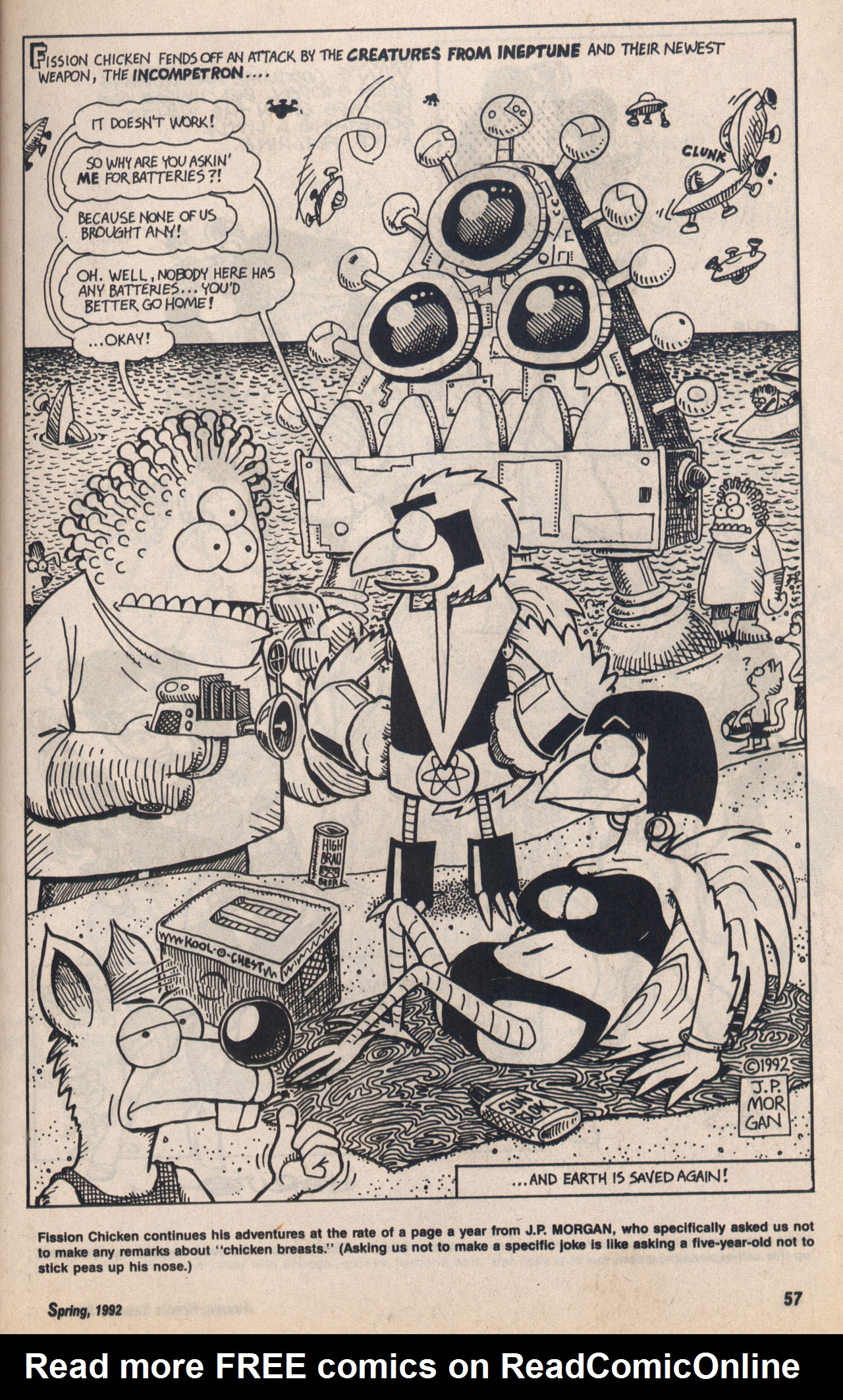 Read online Amazing Heroes Swimsuit Special comic -  Issue # TPB 3 - 56