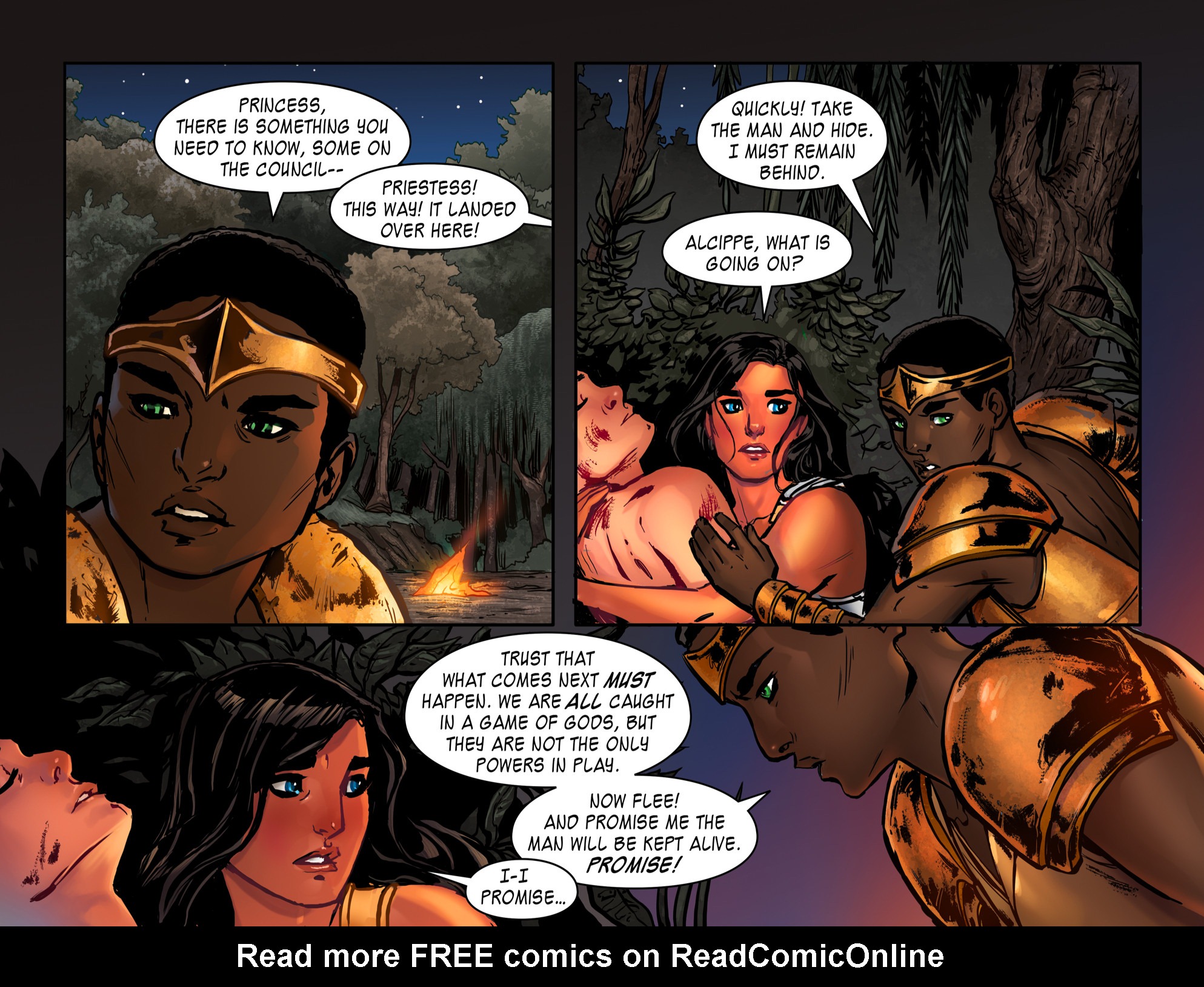 Read online The Legend of Wonder Woman (2015) comic -  Issue #6 - 8