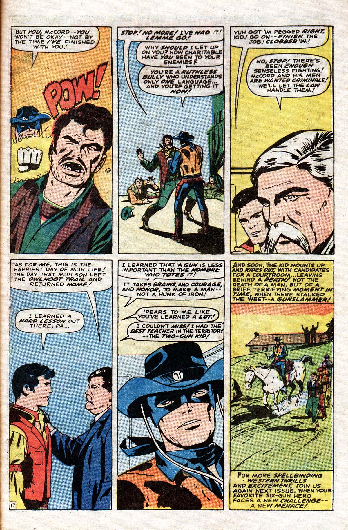 Read online The Mighty Marvel Western comic -  Issue #13 - 36