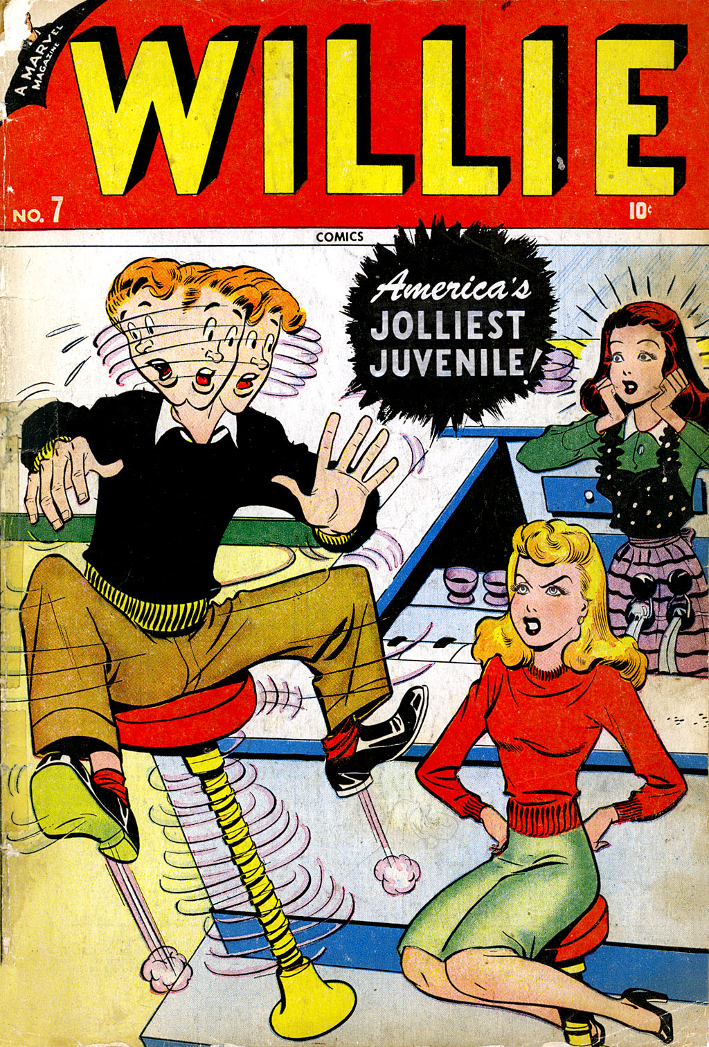 Read online Willie Comics (1946) comic -  Issue #7 - 1