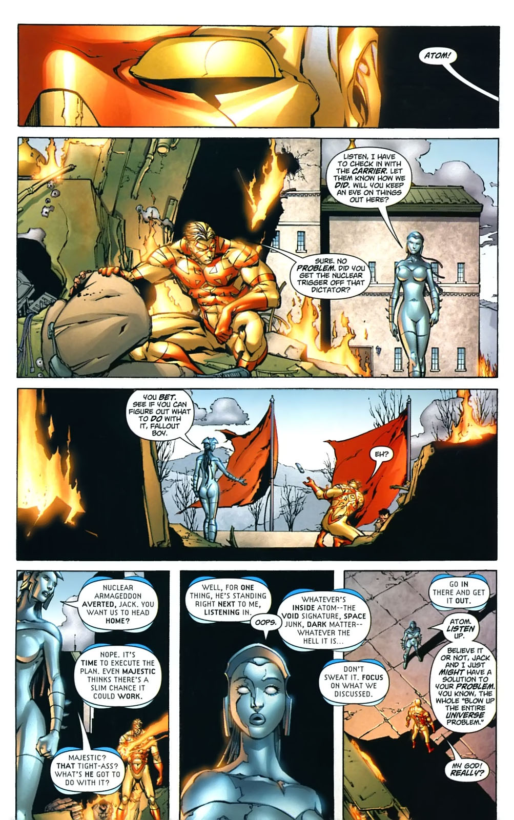 Captain Atom: Armageddon Issue #6 #6 - English 12