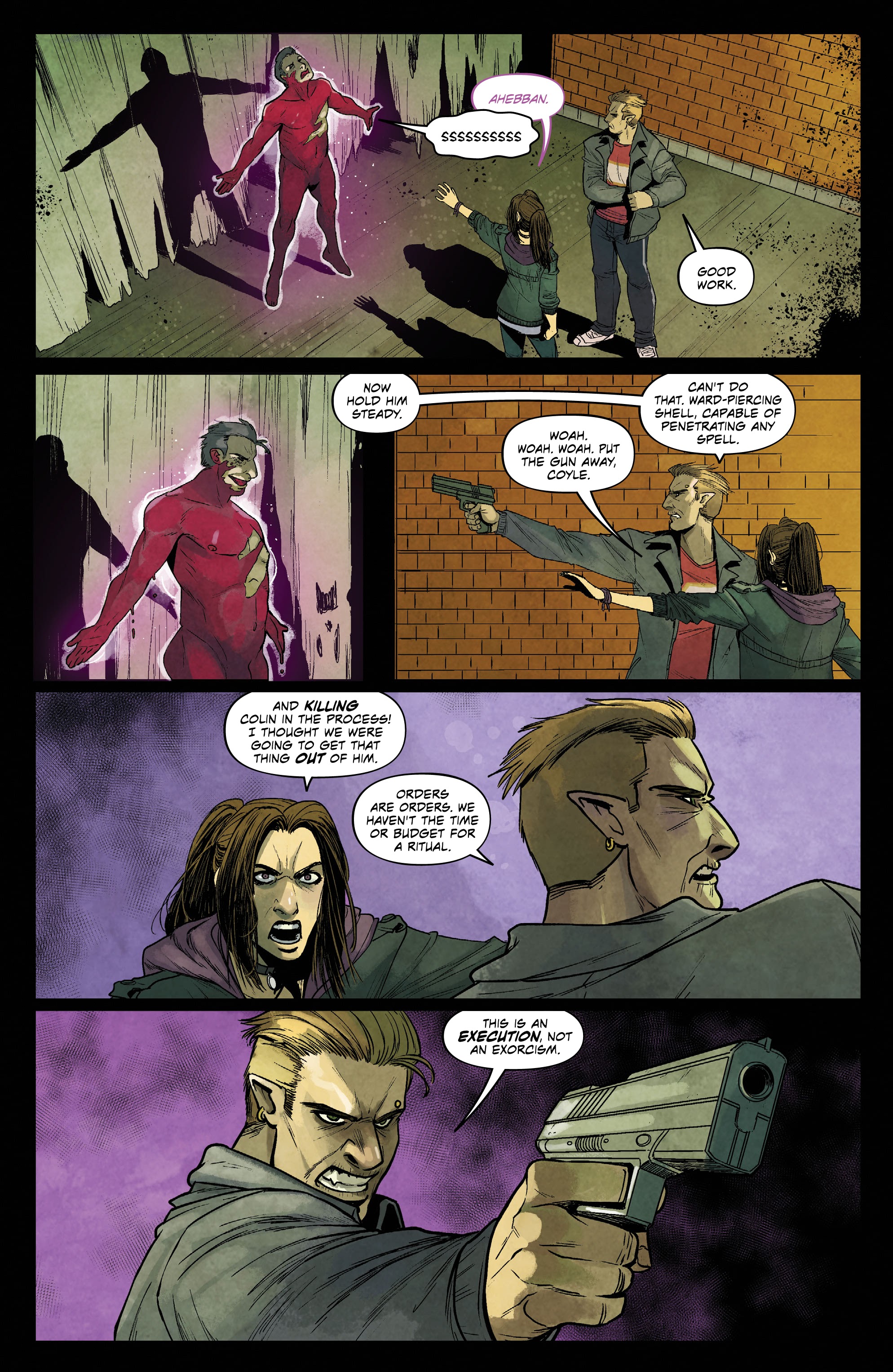 Read online Shadow Service comic -  Issue #3 - 21