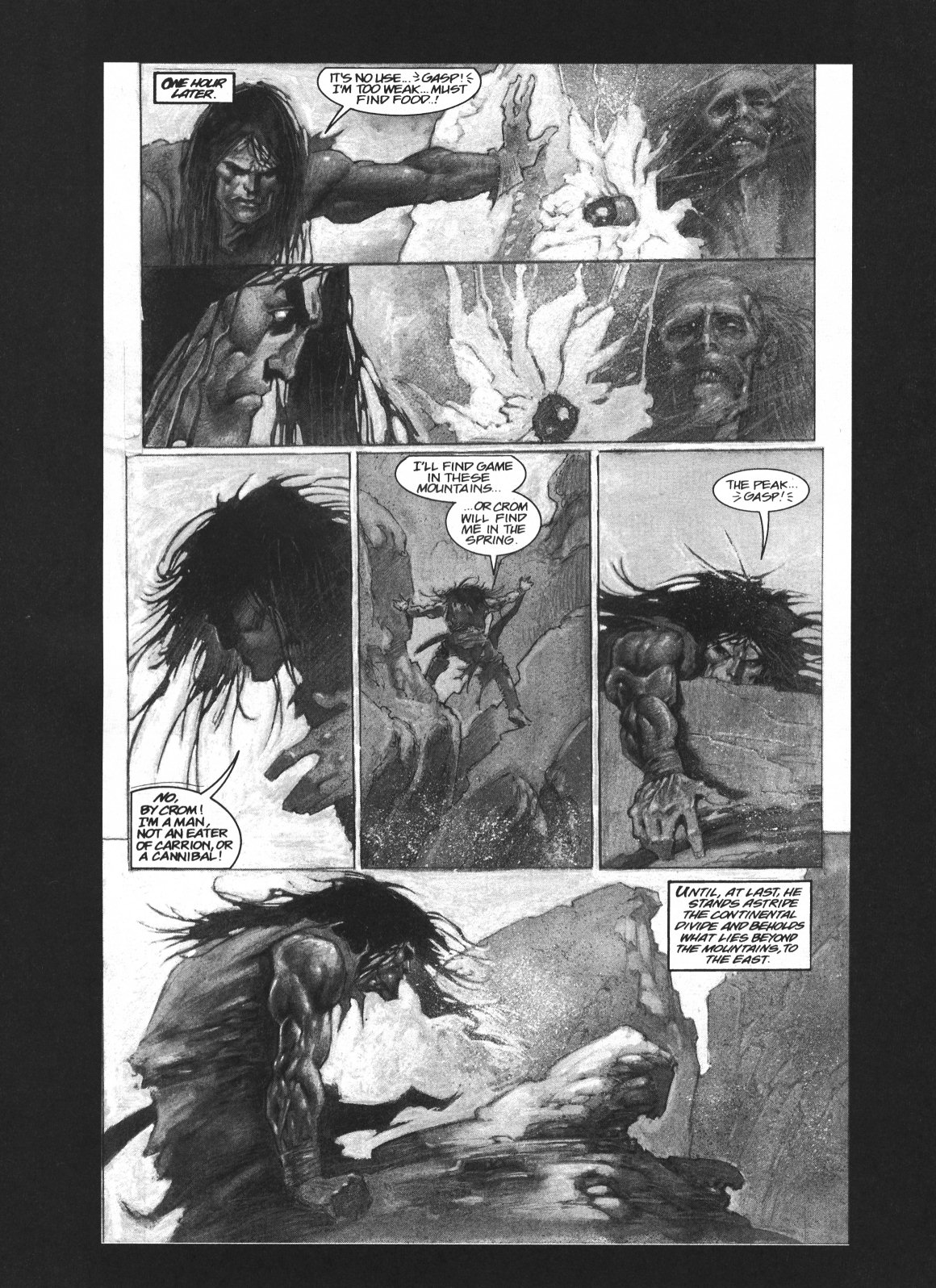 Read online Conan the Savage comic -  Issue #8 - 11