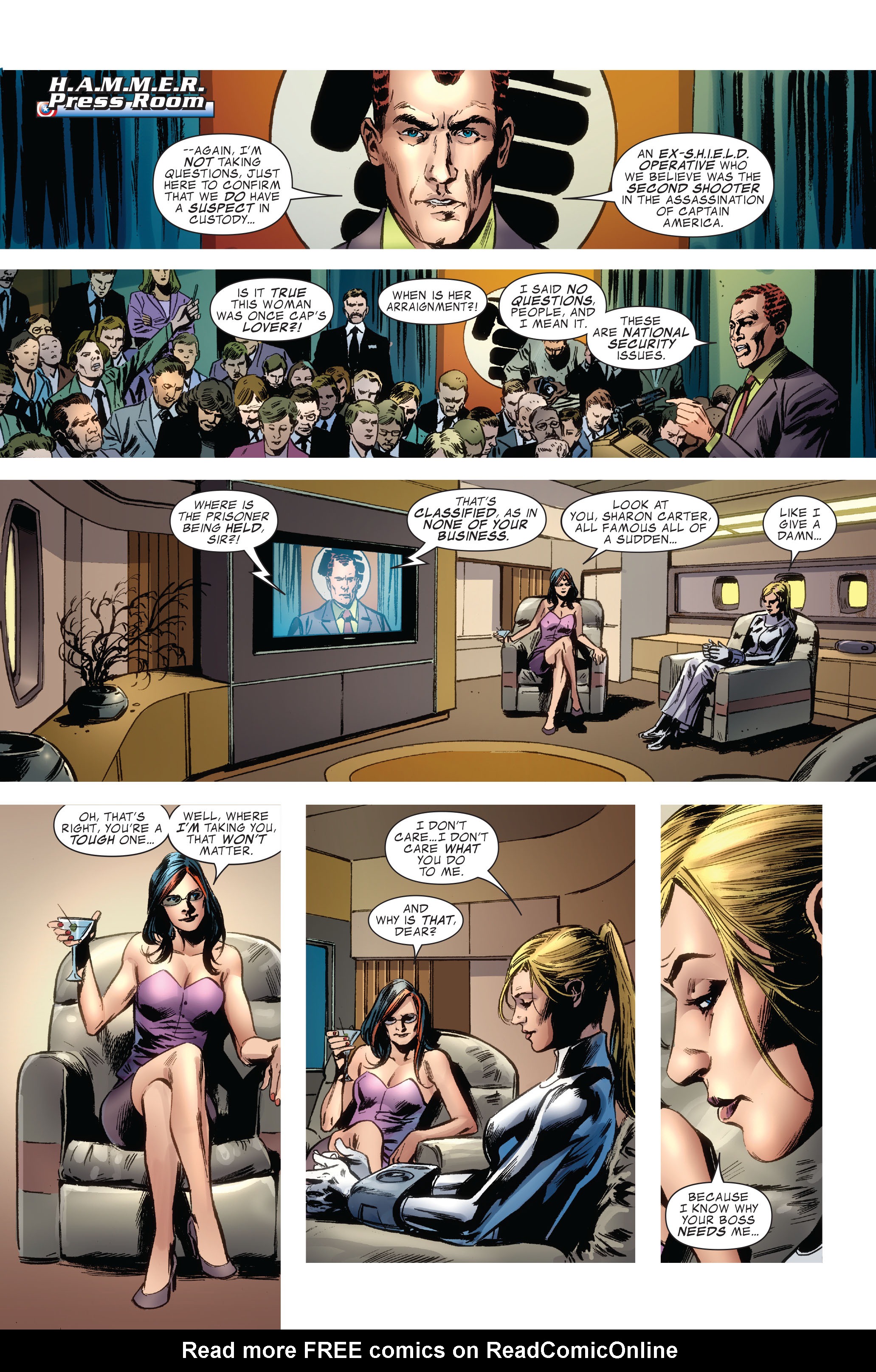 Read online Captain America: Reborn comic -  Issue #4 - 9