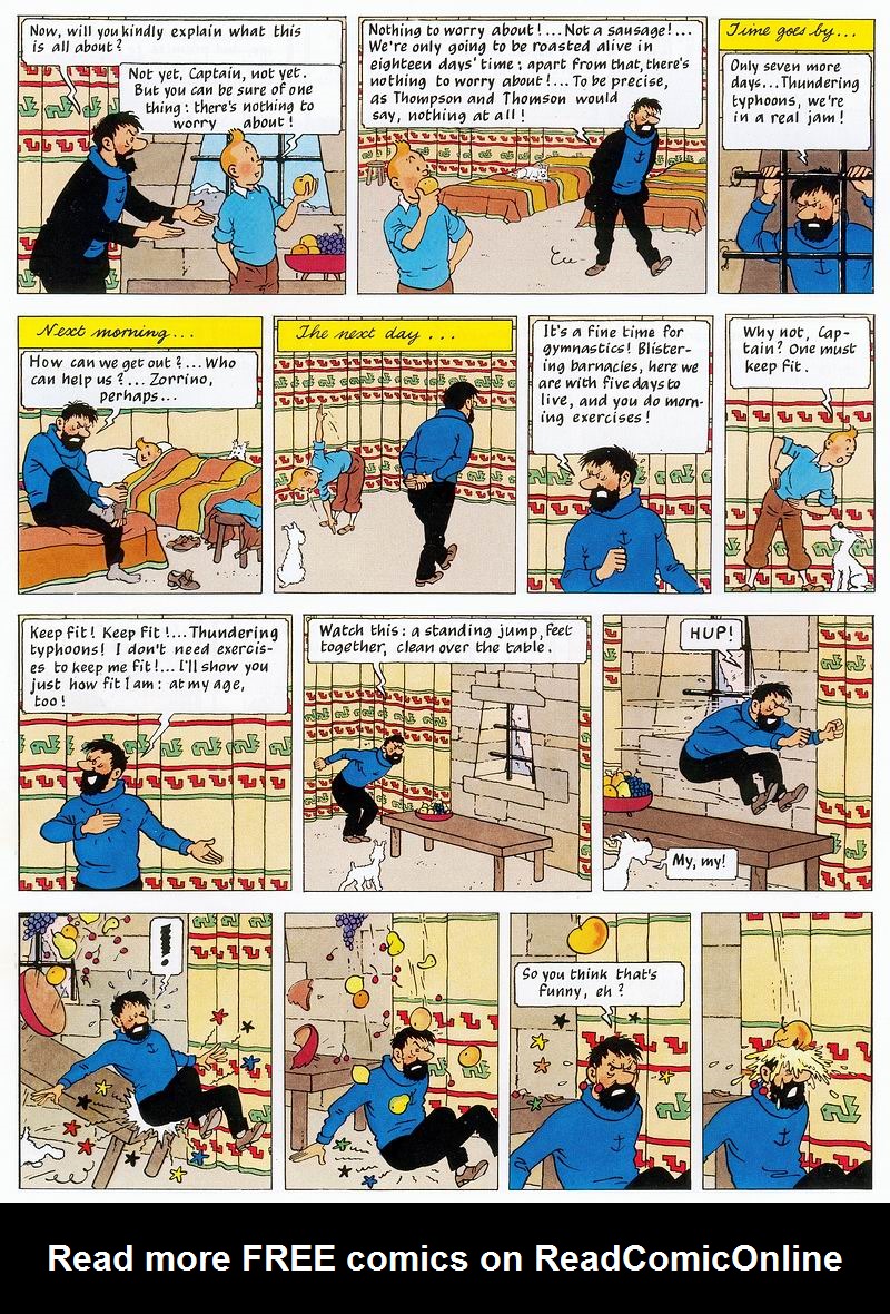 Read online The Adventures of Tintin comic -  Issue #14 - 55