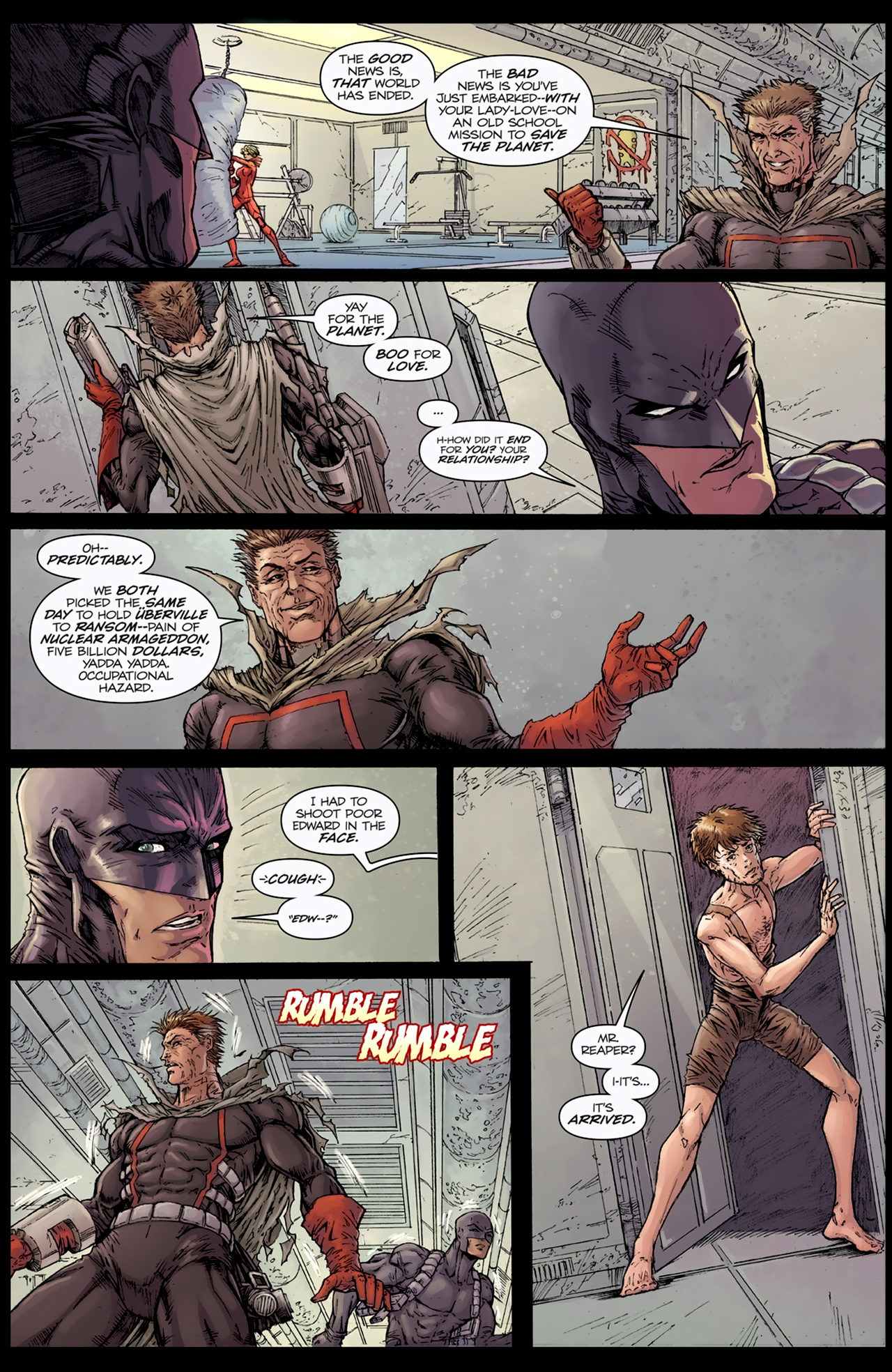 Read online Extermination comic -  Issue #5 - 12