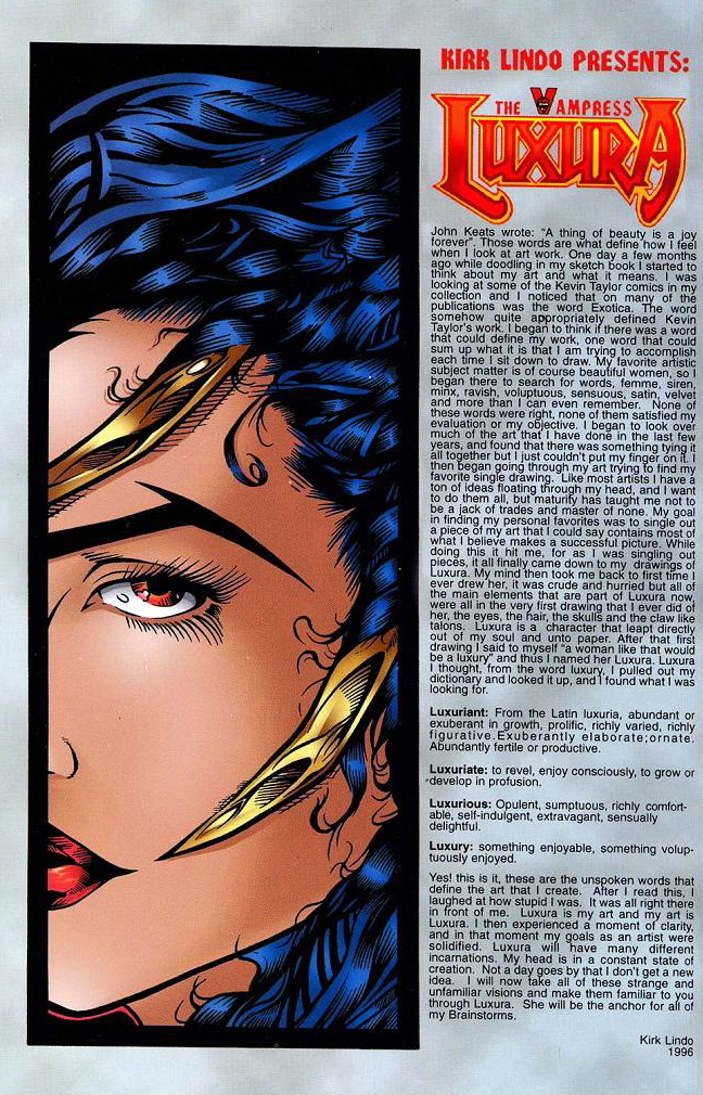 Read online The Vampress Luxura comic -  Issue # Full - 2