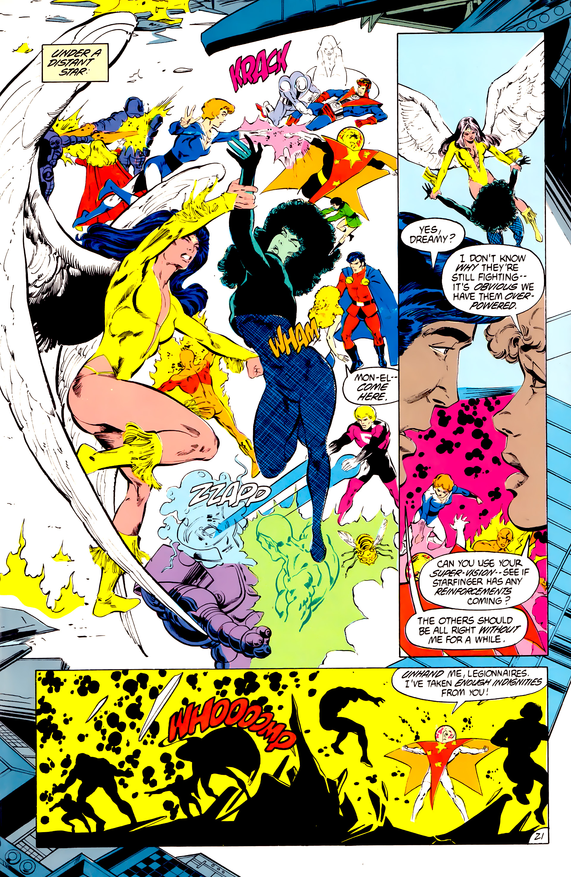 Read online Legion of Super-Heroes (1984) comic -  Issue #41 - 22