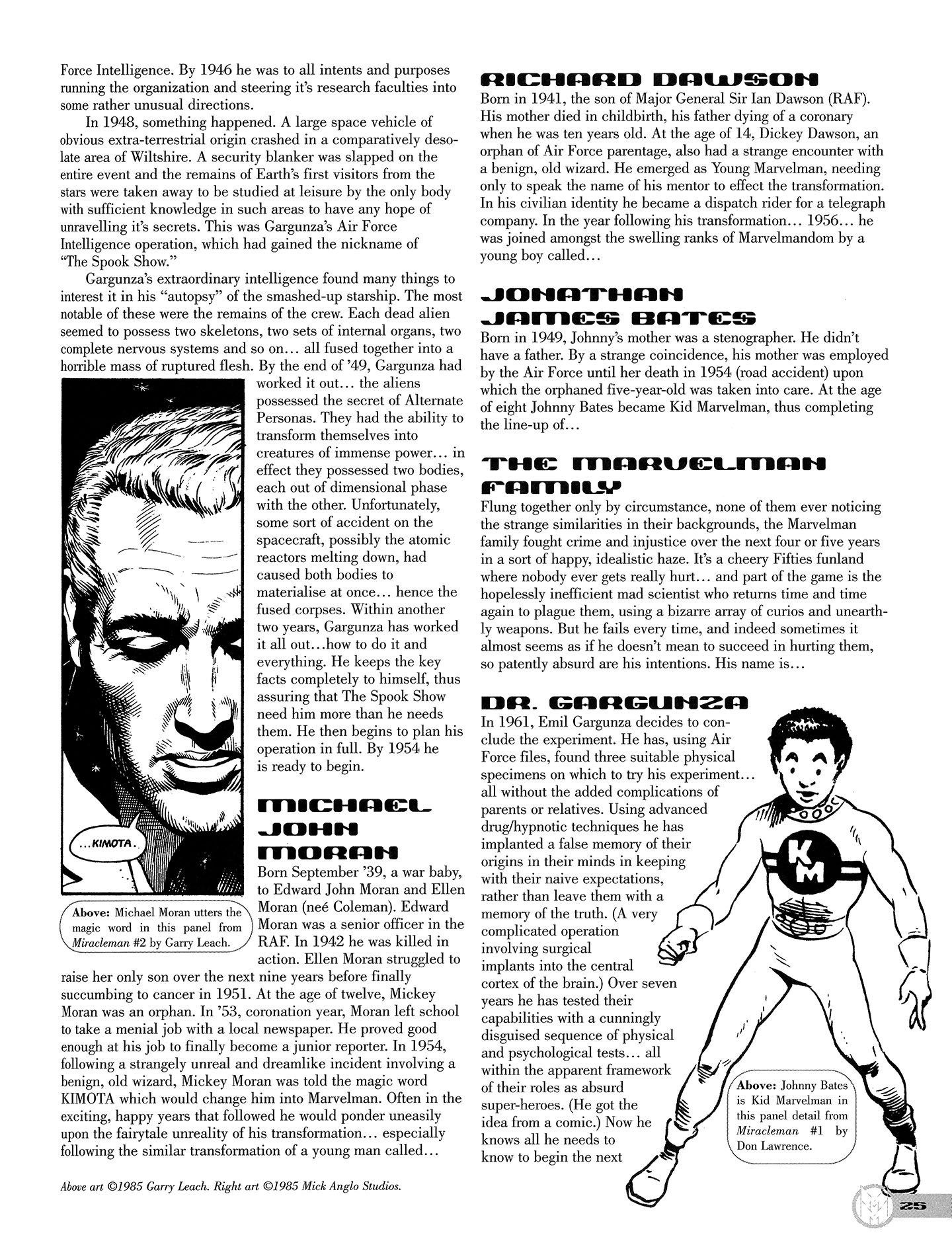 Read online Kimota!: The Miracleman Companion comic -  Issue # Full - 26