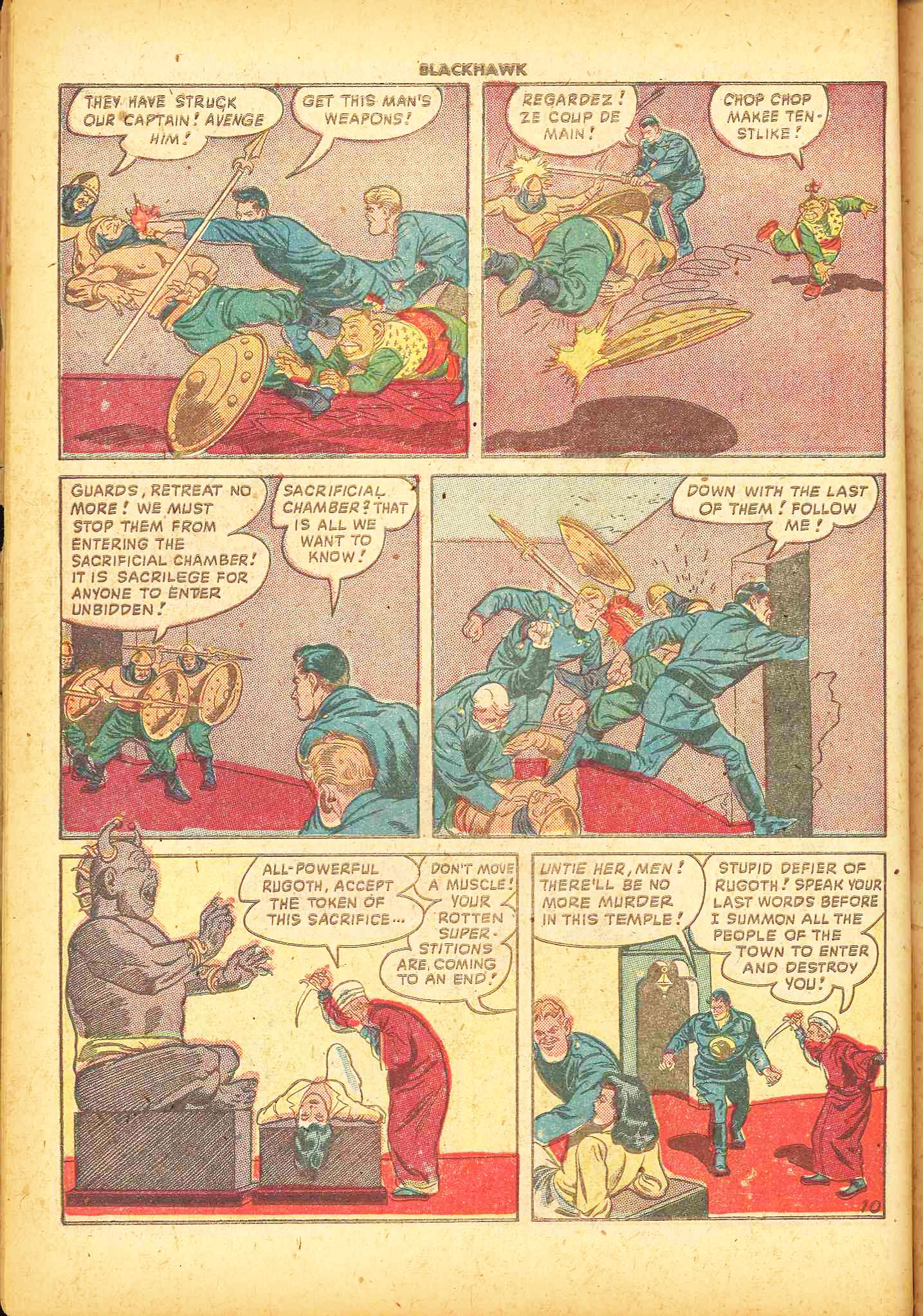 Read online Blackhawk (1957) comic -  Issue #20 - 13
