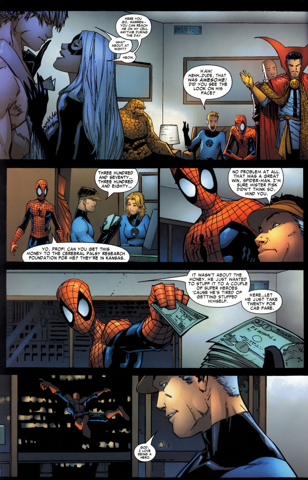 Read online The Spectacular Spider-Man (2003) comic -  Issue #21 - 22