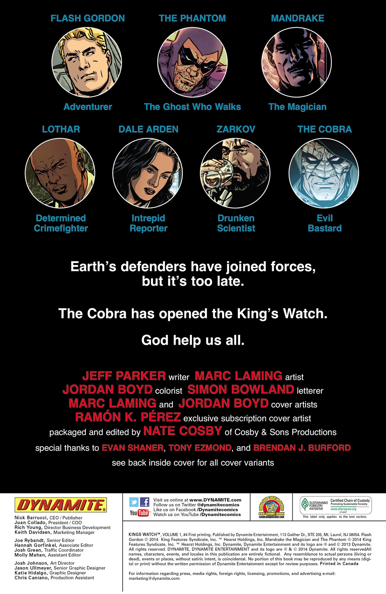 Read online Kings Watch comic -  Issue #4 - 2
