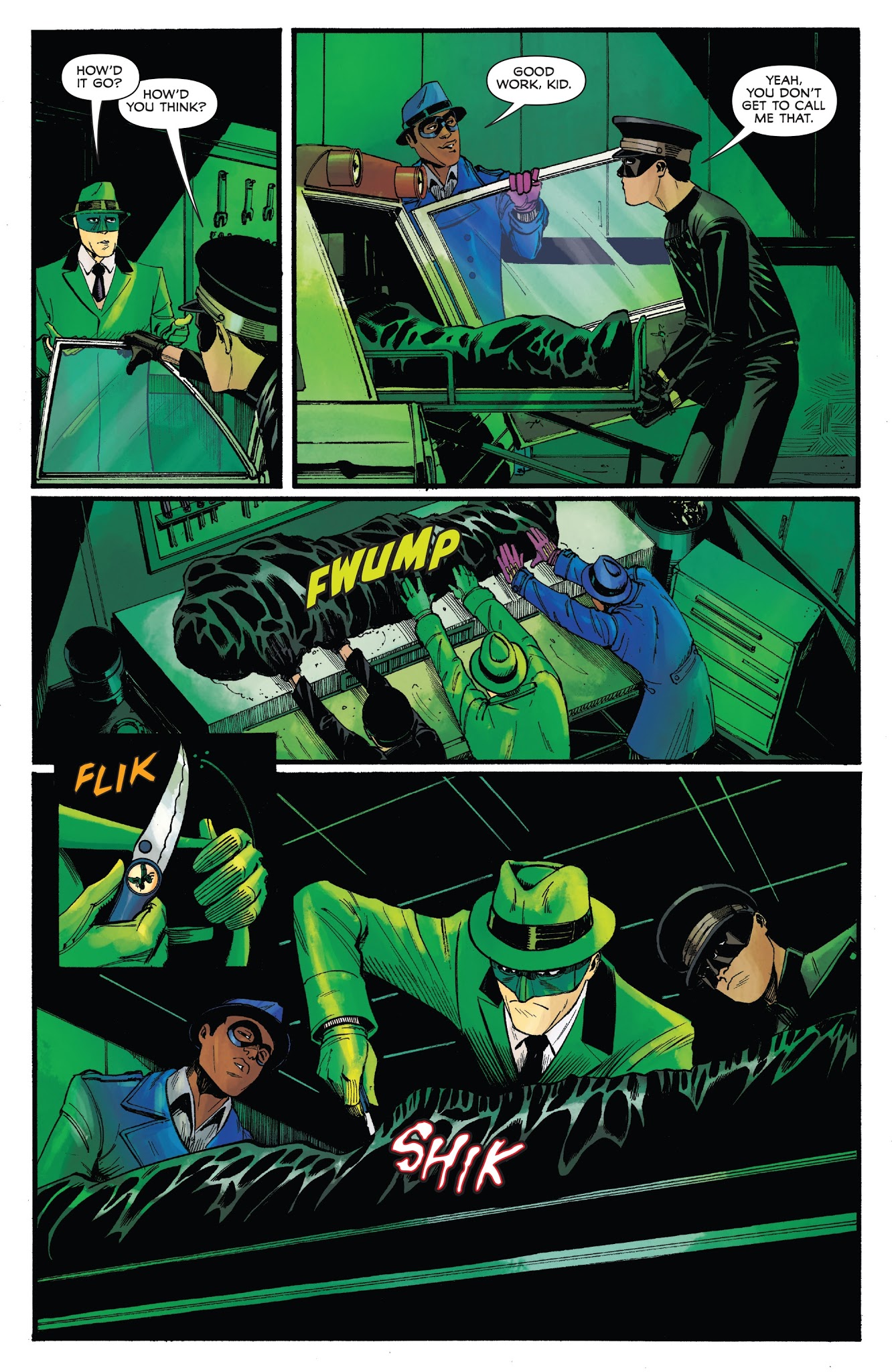 Read online The Green Hornet '66 Meets the Spirit comic -  Issue #4 - 9