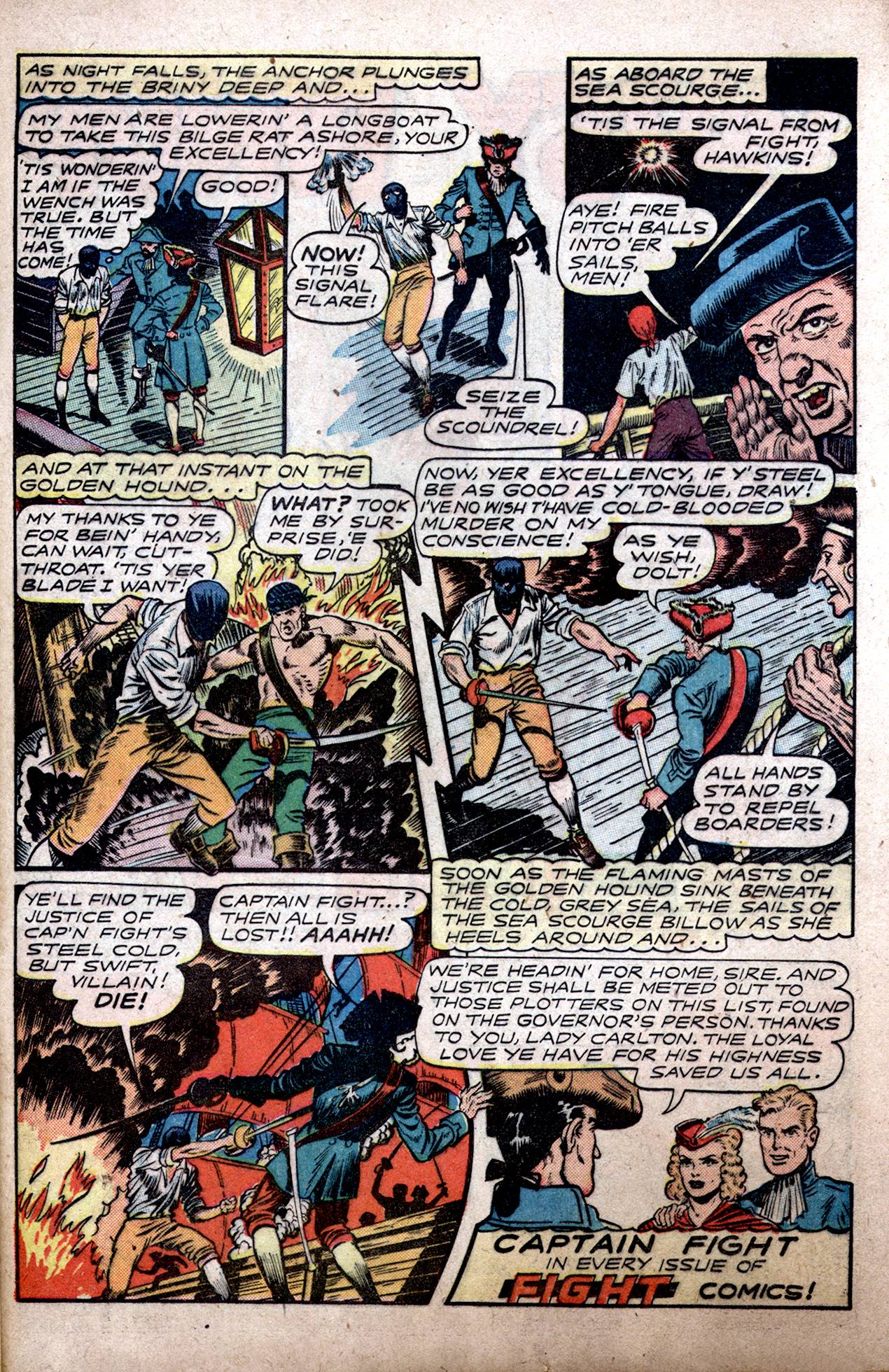 Read online Fight Comics comic -  Issue #51 - 35