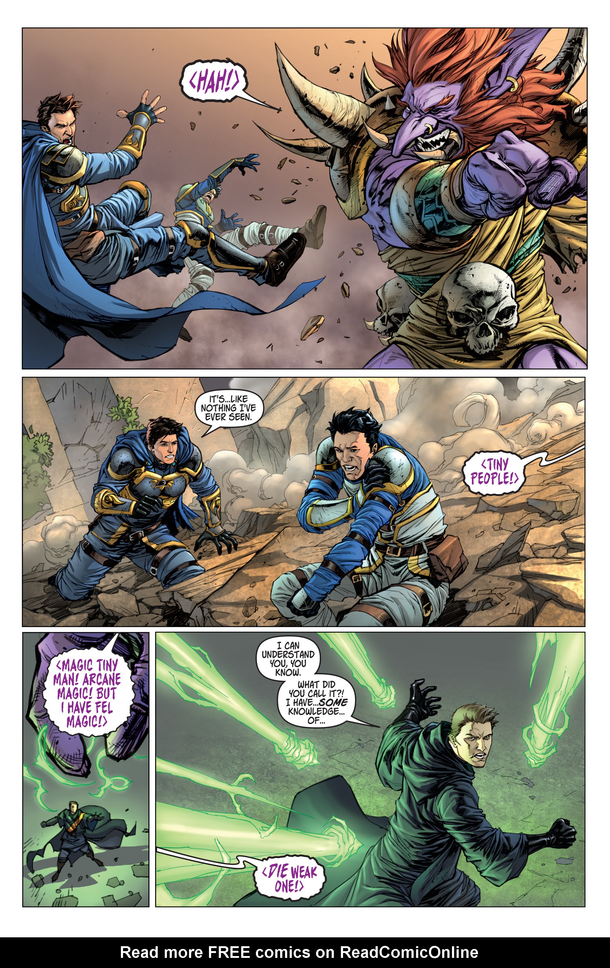 Read online Warcraft: Bonds of Brotherhood comic -  Issue # Full - 25