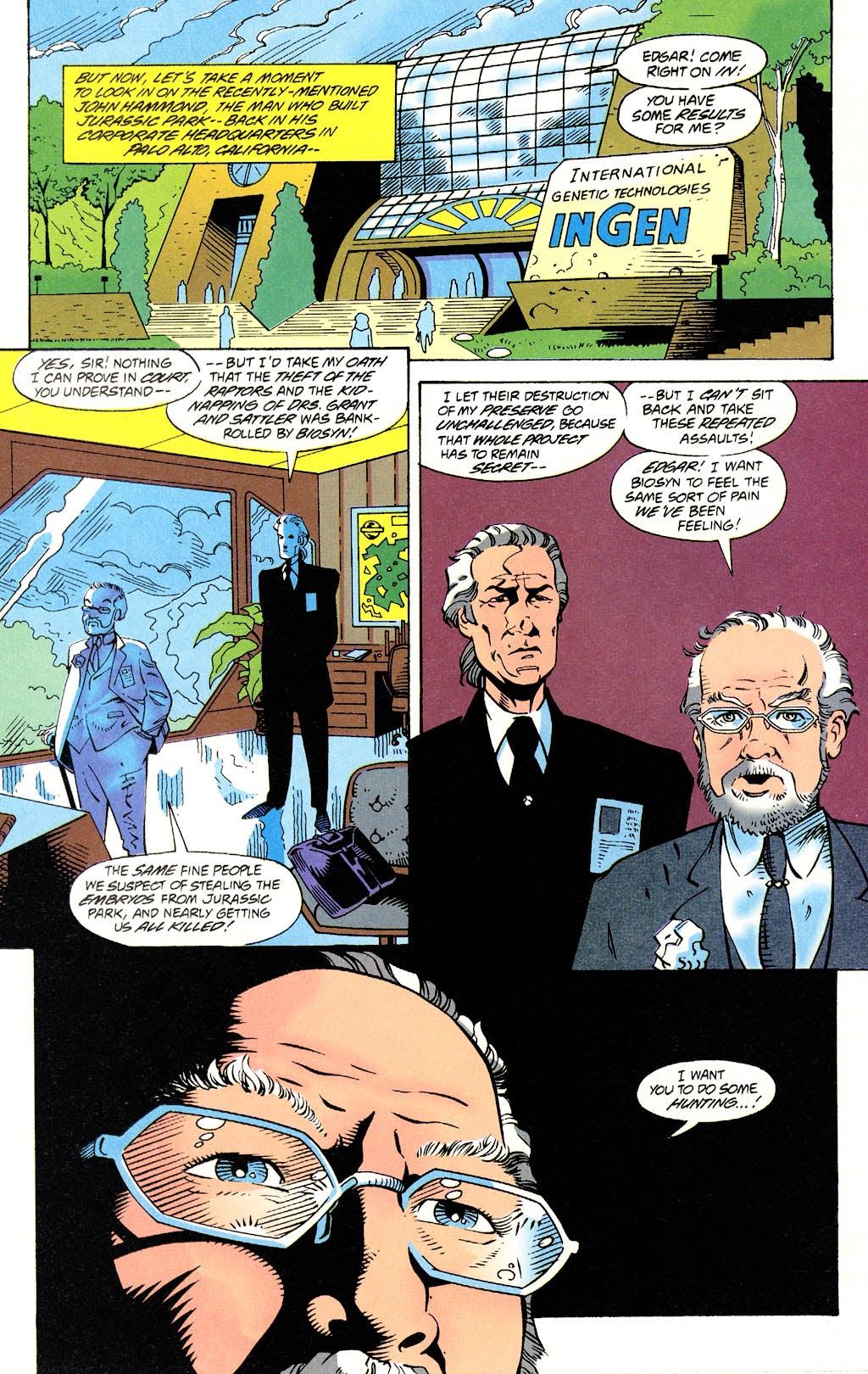 Read online Jurassic Park: Raptors Hijack comic -  Issue #1 - 18