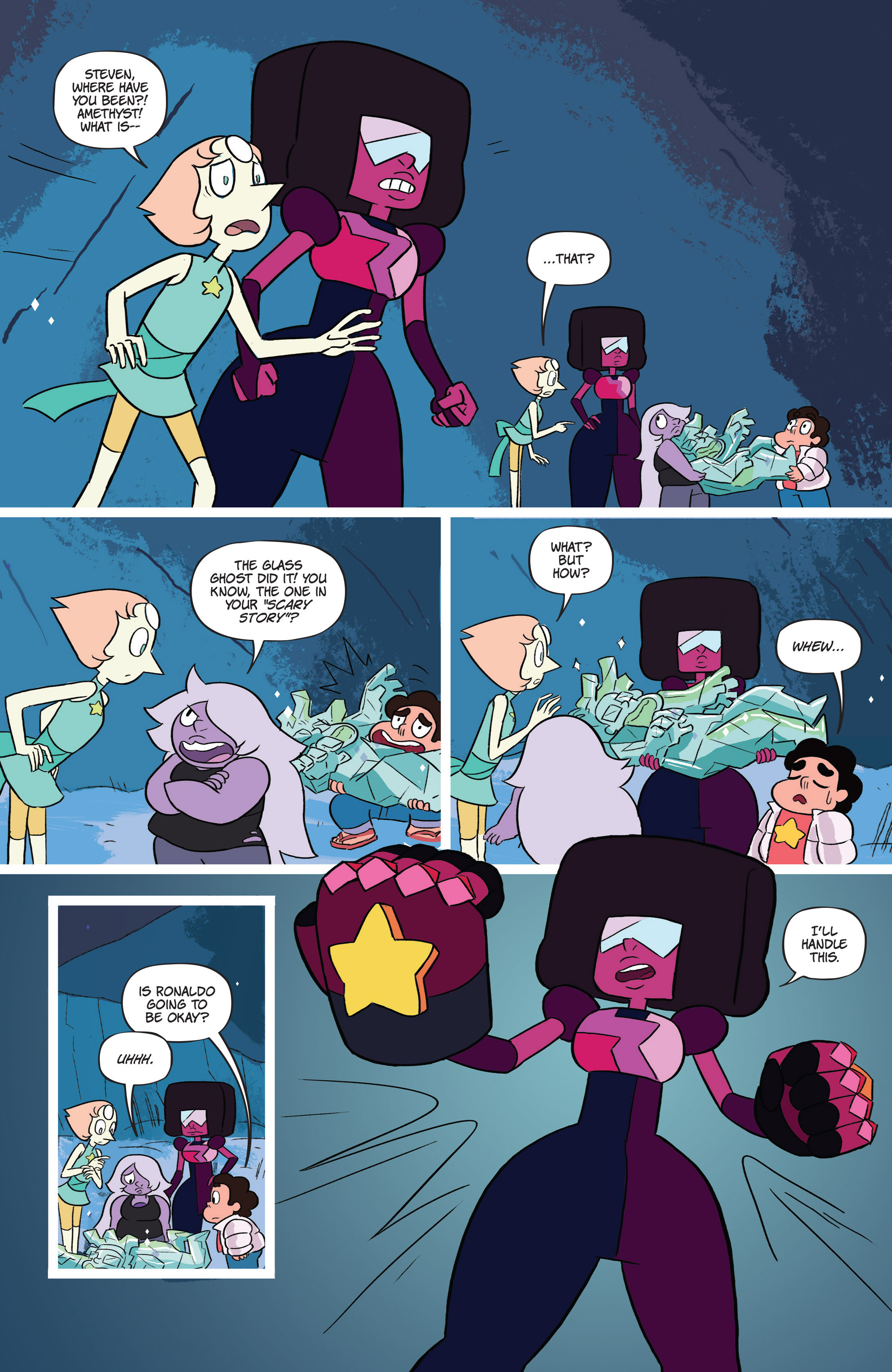 Read online Steven Universe and the Crystal Gems comic -  Issue #3 - 8