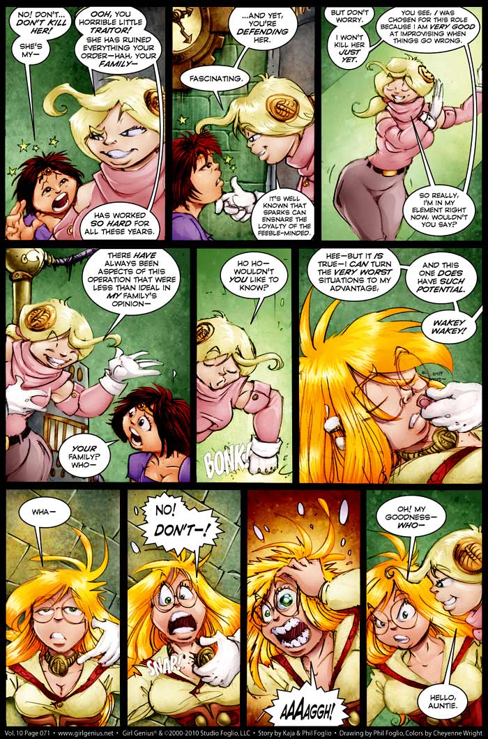 Read online Girl Genius (2002) comic -  Issue #10 - 72