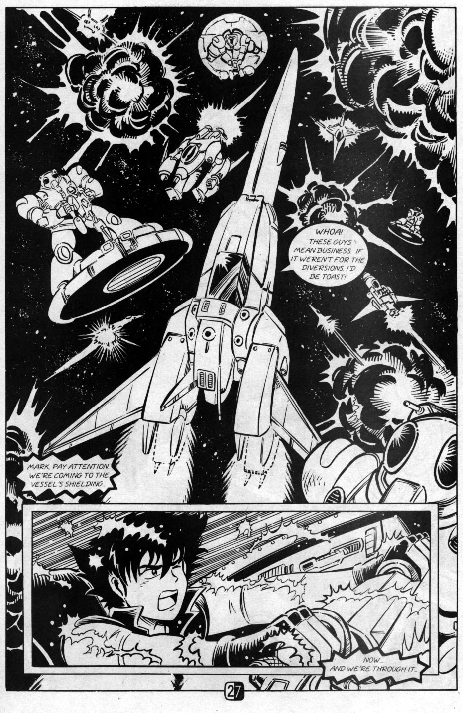 Read online Robotech The Movie comic -  Issue #2 - 27