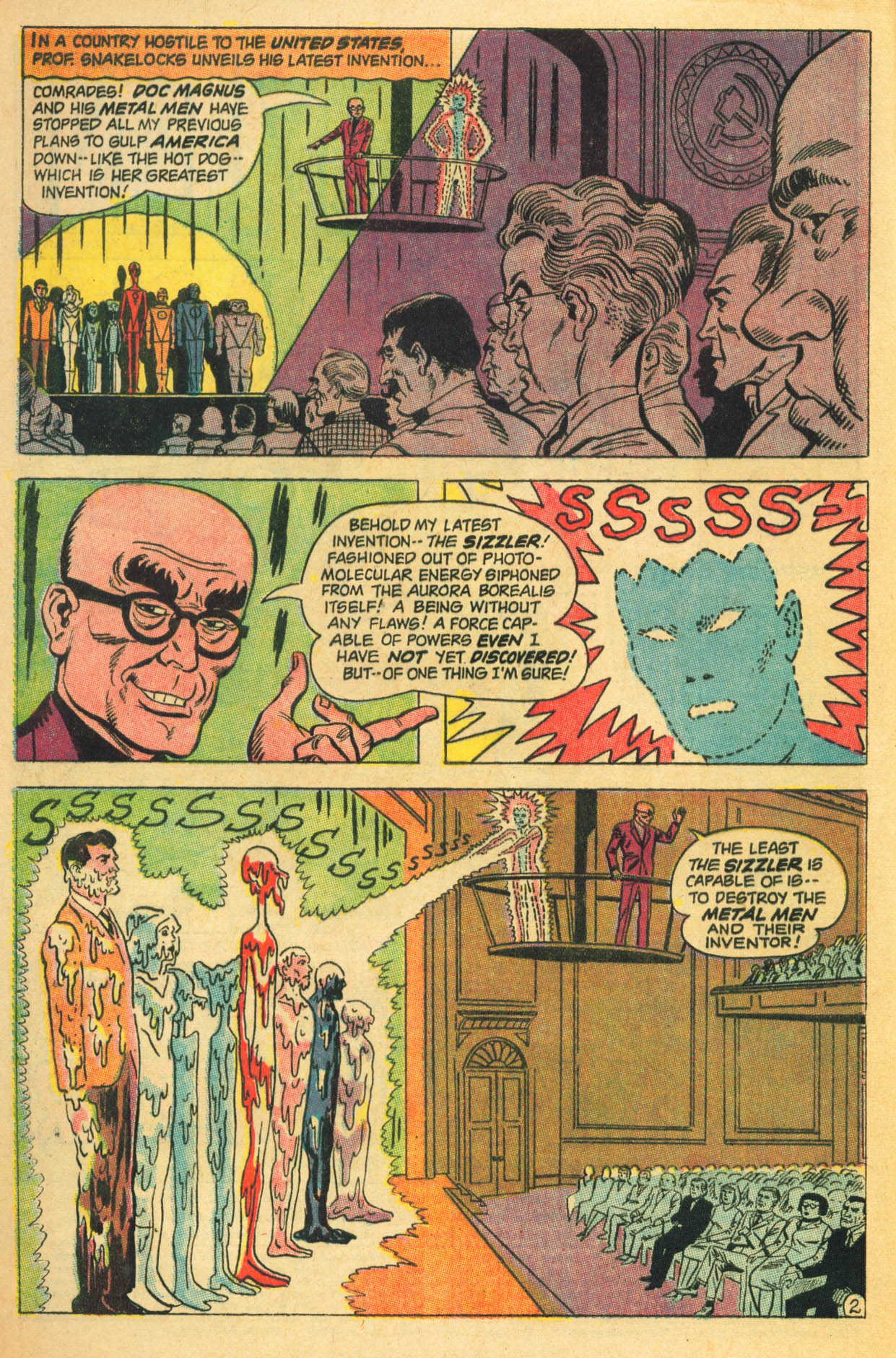 Read online Metal Men (1963) comic -  Issue #22 - 4