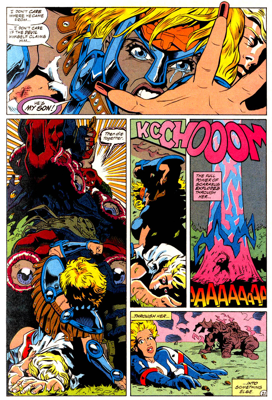 Read online Justice League America comic -  Issue #107 - 22