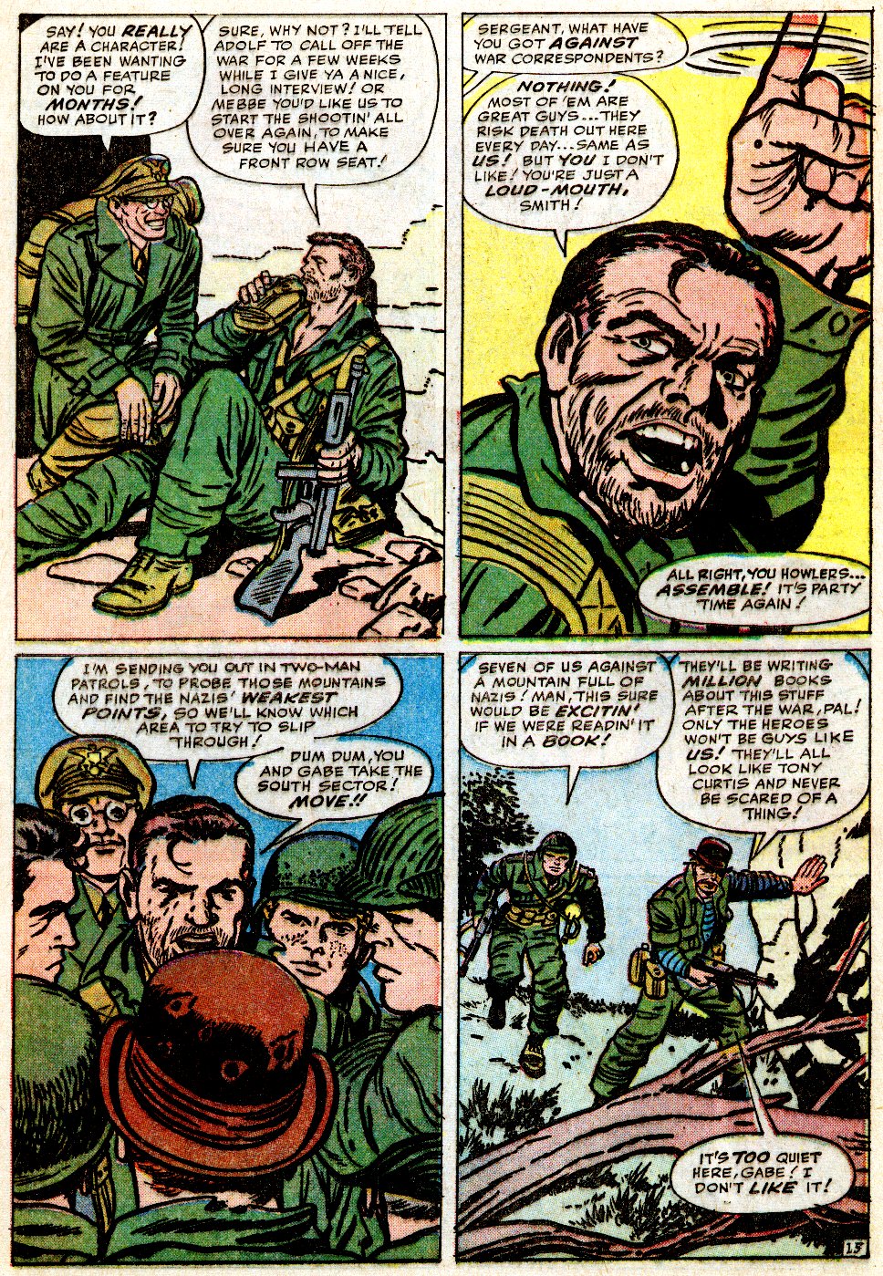 Read online Sgt. Fury comic -  Issue #3 - 21