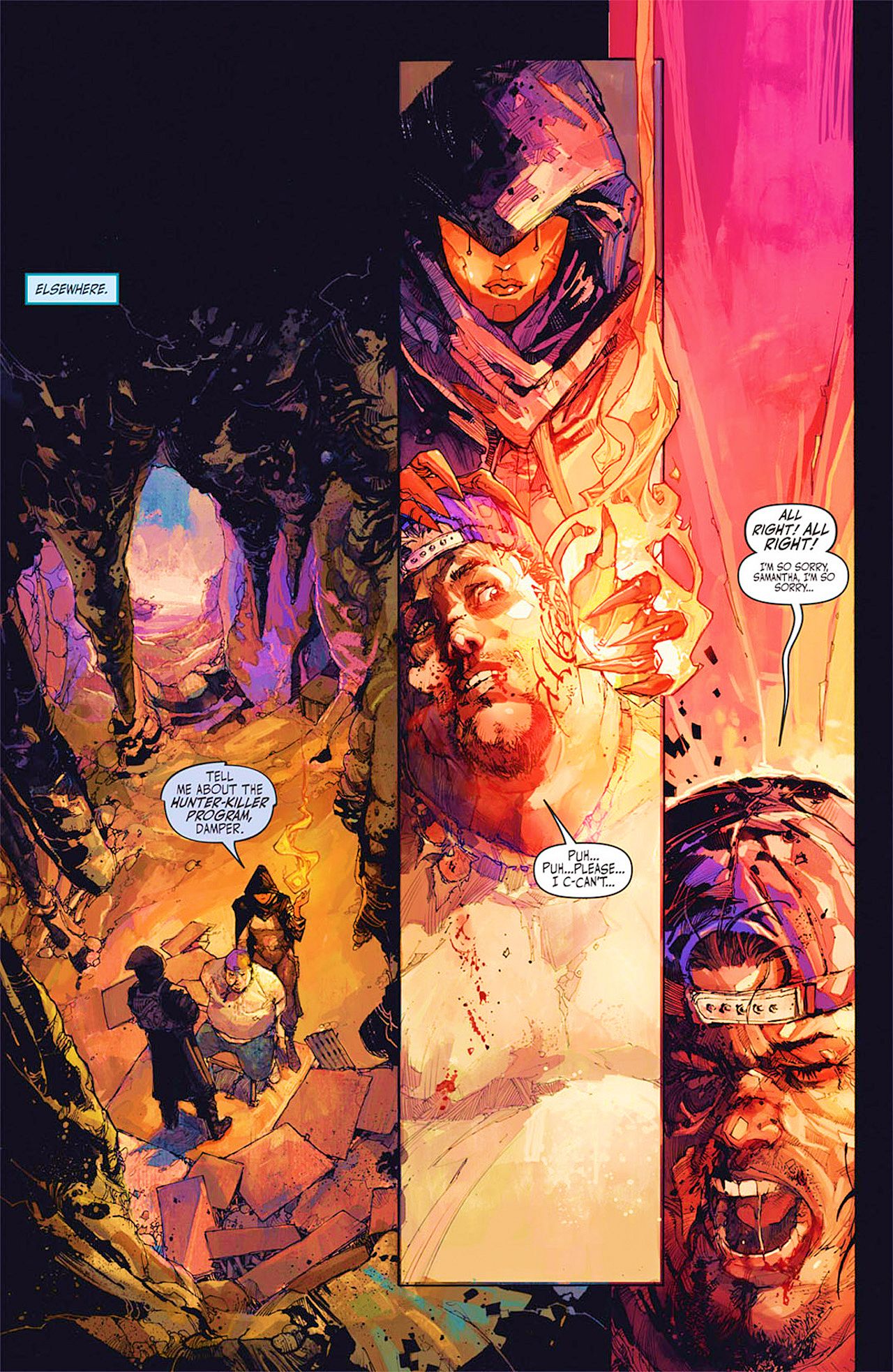 Read online CyberForce/Hunter-Killer comic -  Issue #1 - 5