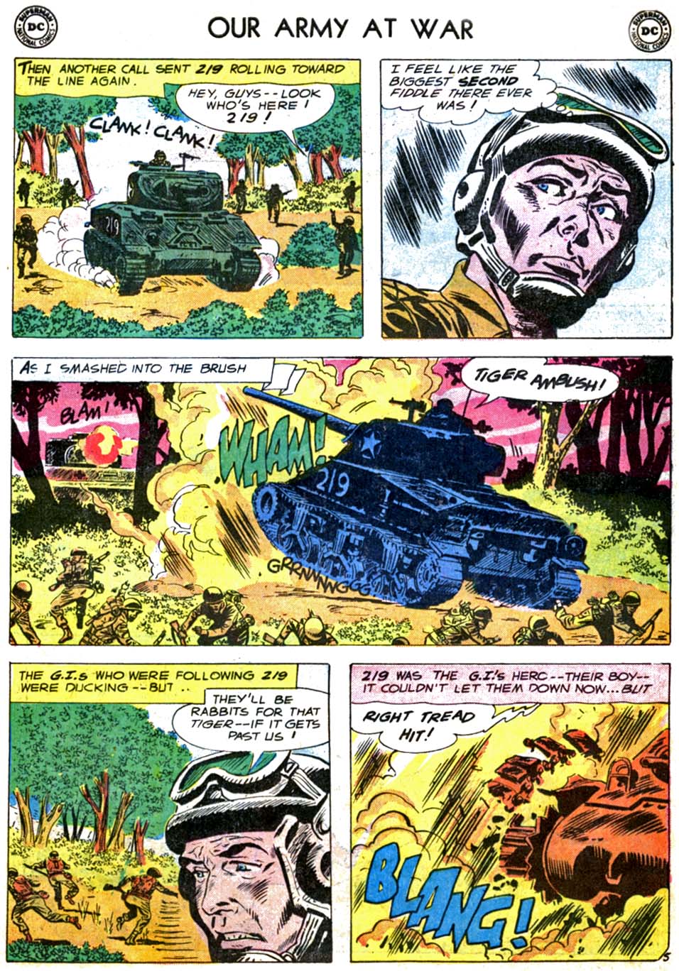 Read online Our Army at War (1952) comic -  Issue #77 - 23