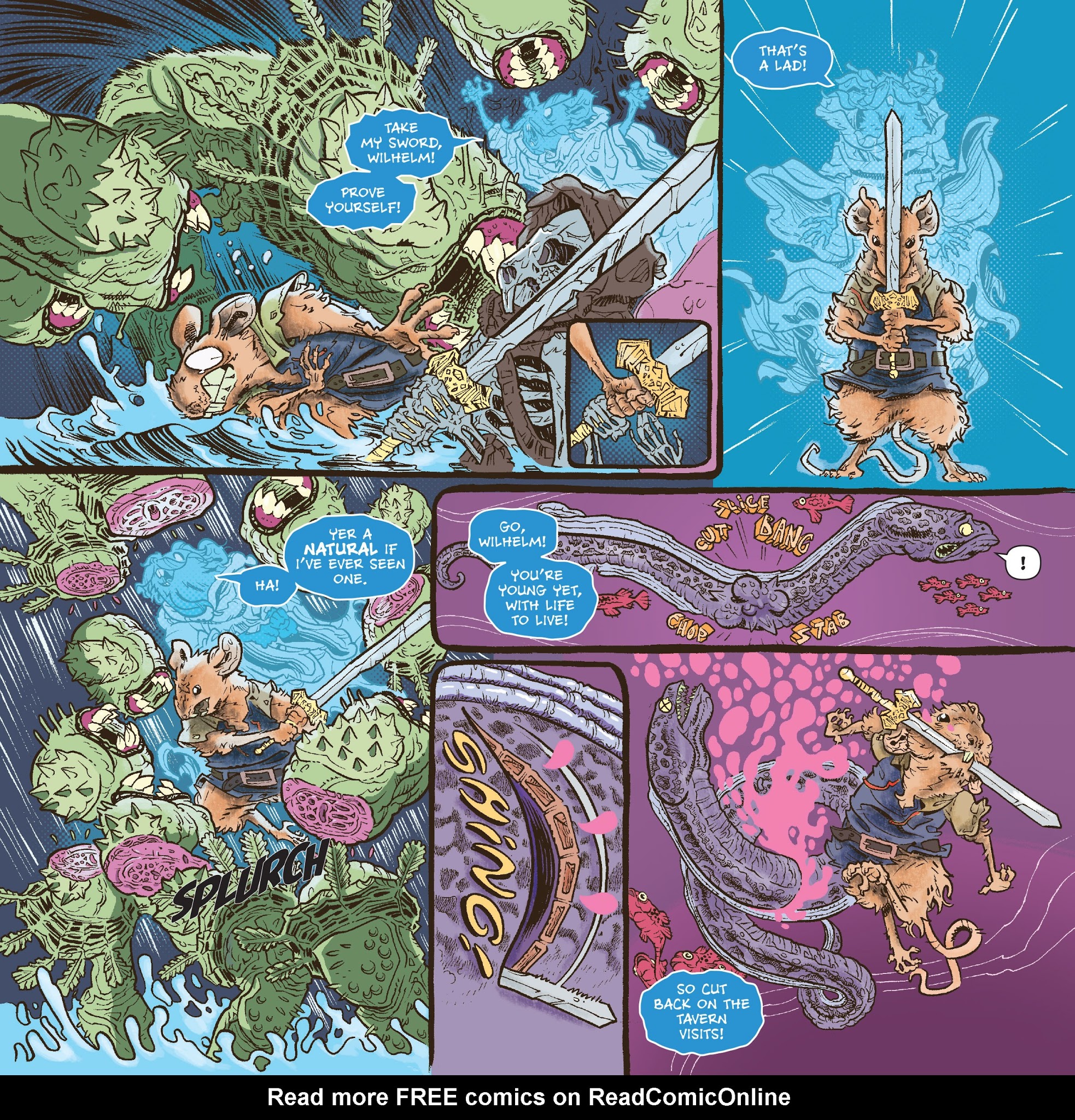 Read online Mouse Guard: Legends of the Guard Volume Three comic -  Issue # TPB - 103