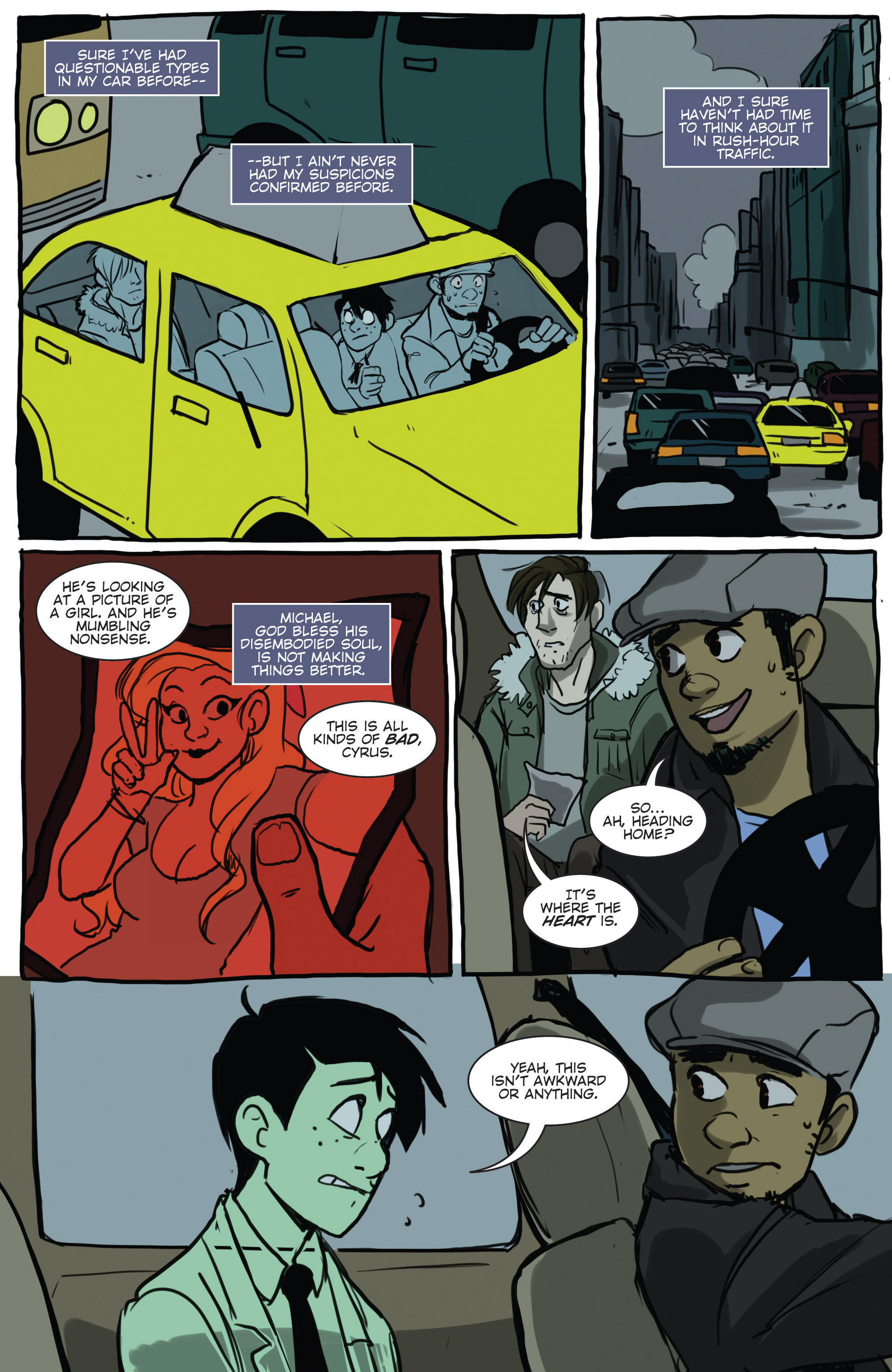 Read online Cyrus Perkins and the Haunted Taxicab comic -  Issue # TPB - 51
