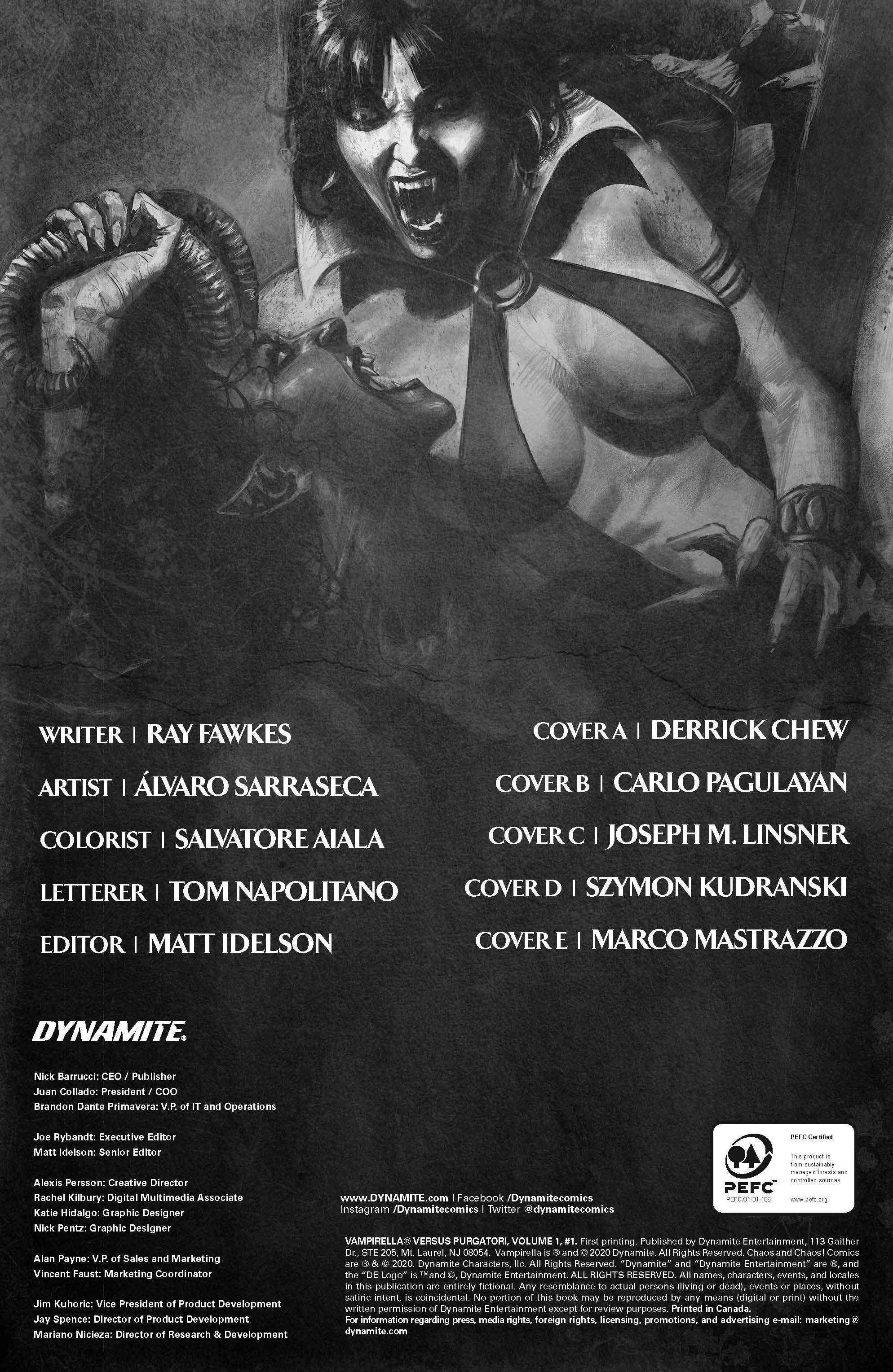 Read online Vampirella VS. Purgatori comic -  Issue #1 - 2