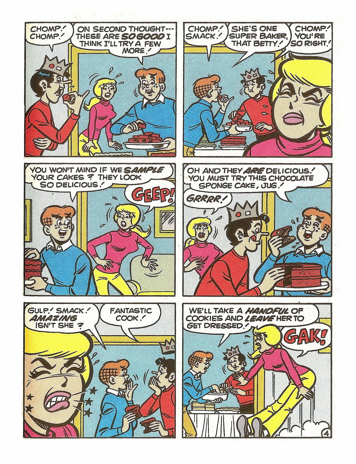 Read online Jughead's Double Digest Magazine comic -  Issue #73 - 134