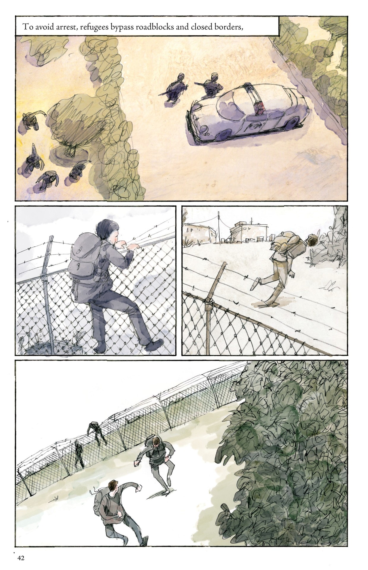 Read online The Unwanted: Stories of the Syrian Refugees comic -  Issue # TPB - 38