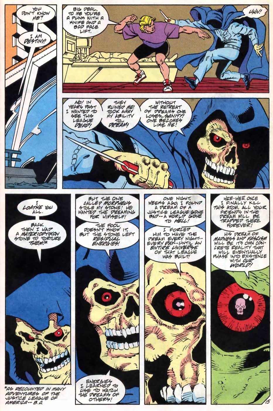 Read online Justice League America comic -  Issue #75 - 17