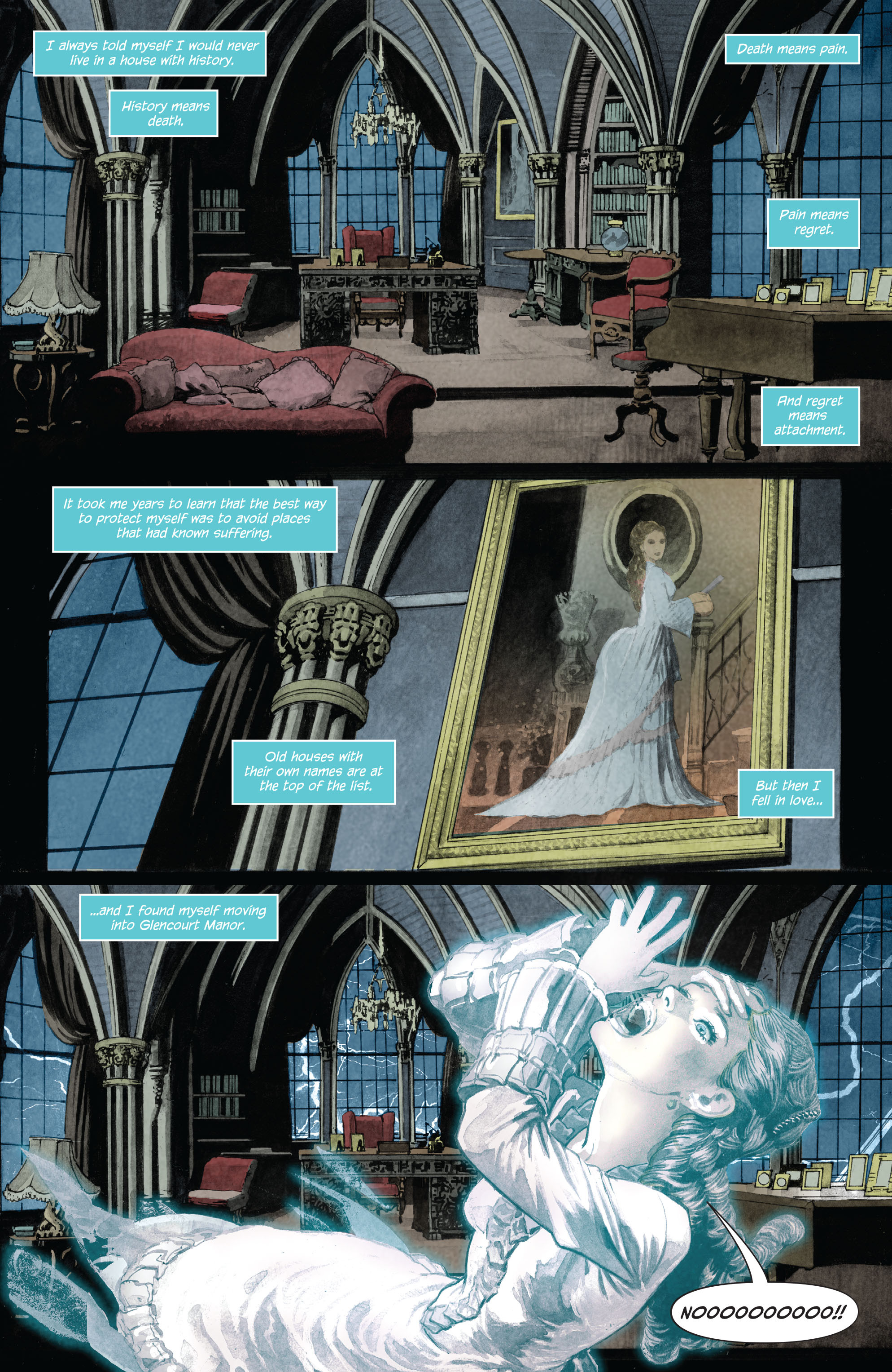 Read online Deadman: Dark Mansion of Forbidden Love comic -  Issue #1 - 4