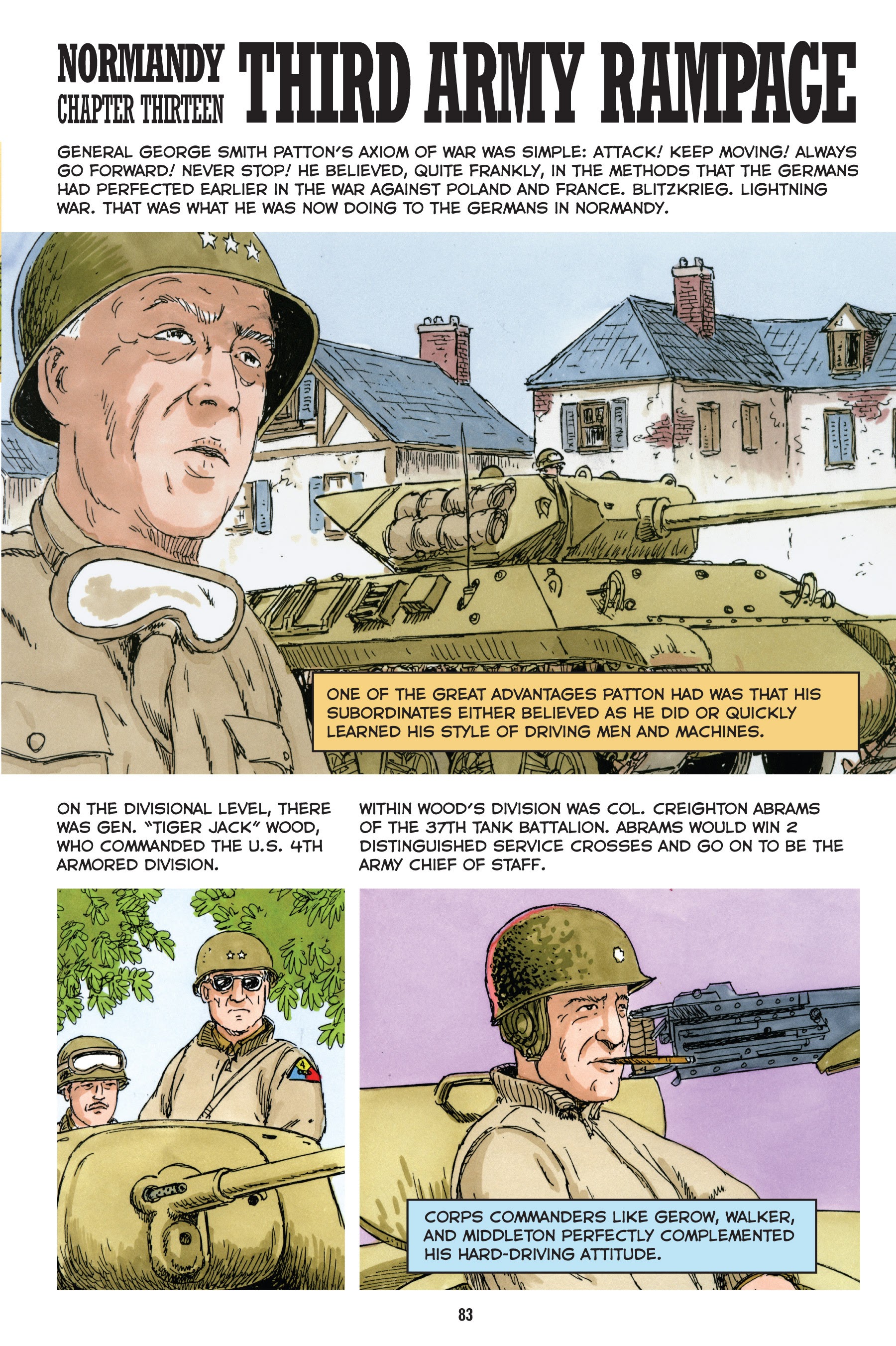 Read online Normandy: A Graphic History of D-Day, the Allied Invasion of Hitler's Fortress Europe comic -  Issue # TPB - 84