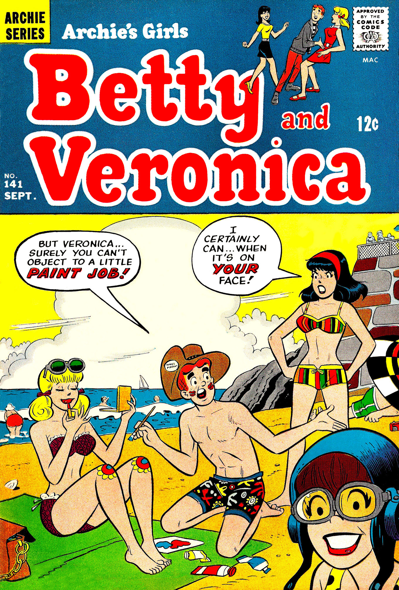 Read online Archie's Girls Betty and Veronica comic -  Issue #141 - 1
