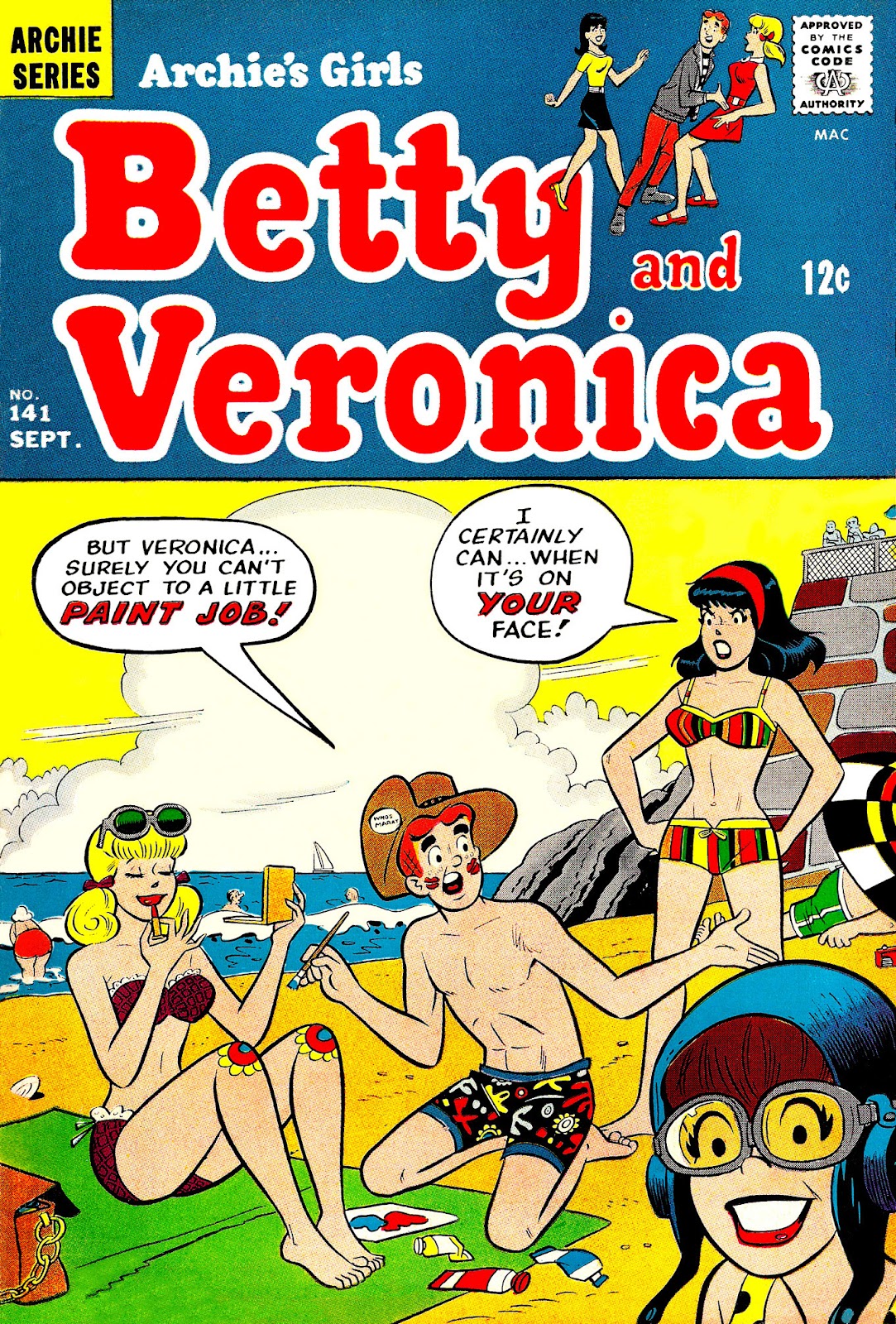 Archie's Girls Betty and Veronica 141 Page 1
