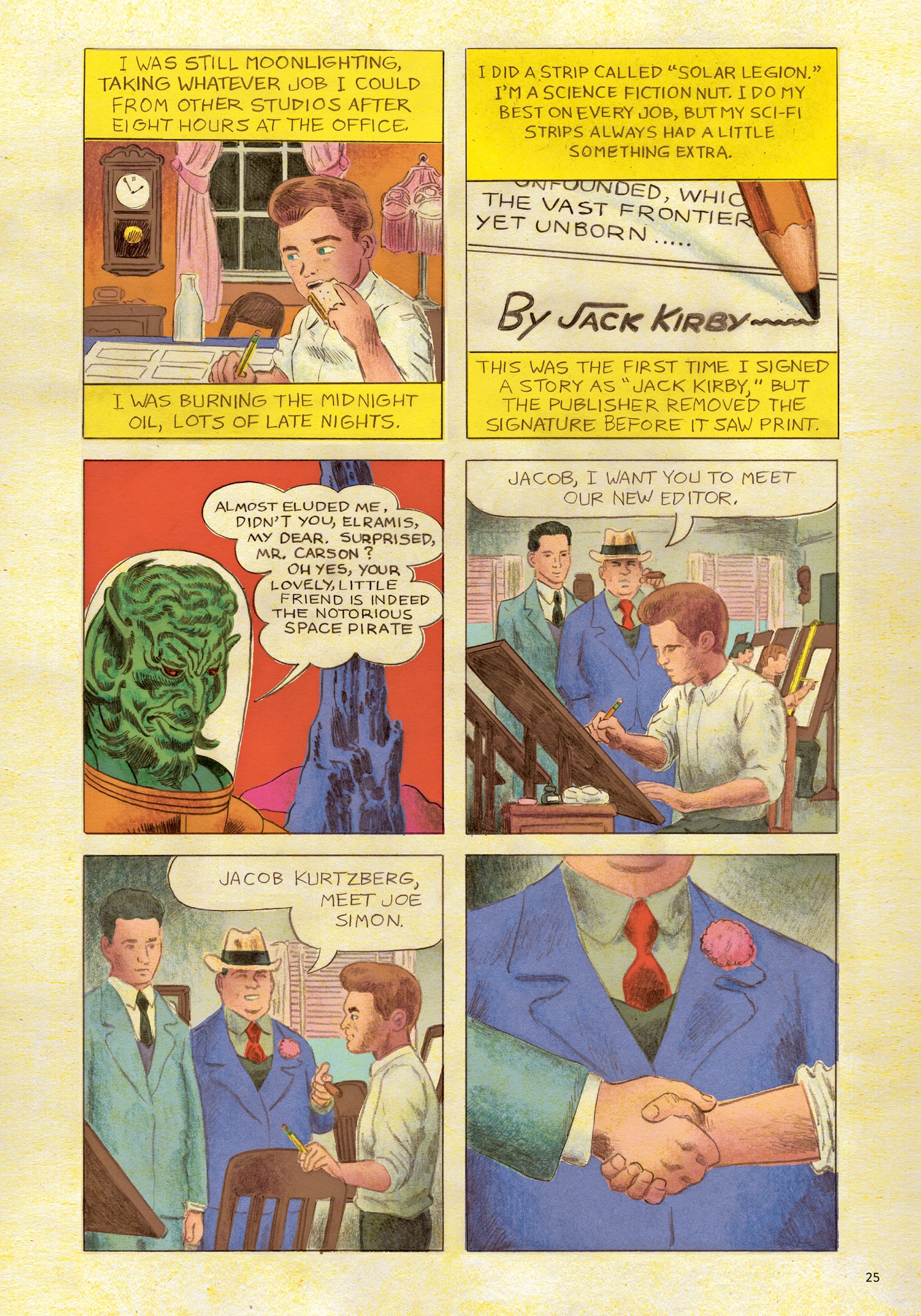 Read online Jack Kirby: The Epic Life of the King of Comics comic -  Issue # TPB (Part 1) - 32