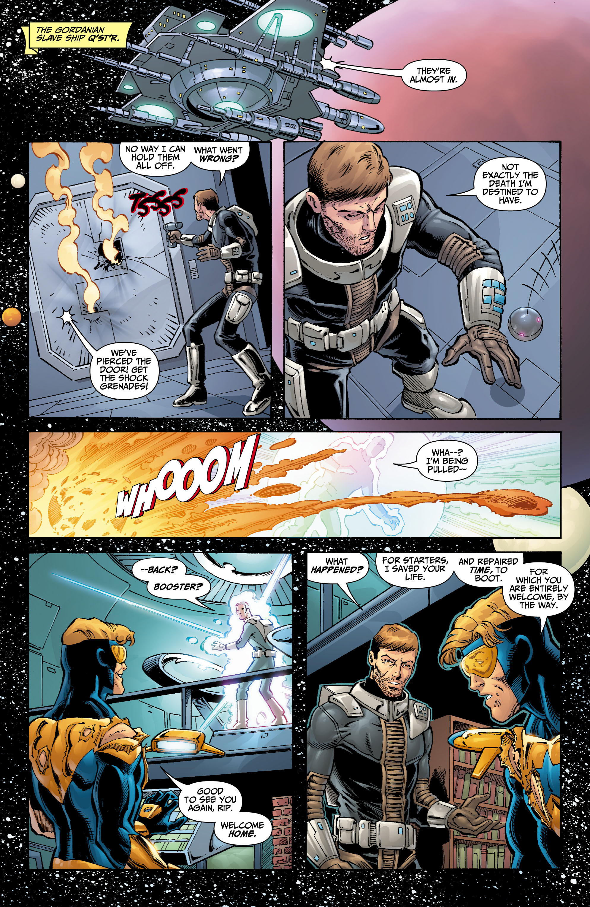 Read online Booster Gold (2007) comic -  Issue #19 - 22