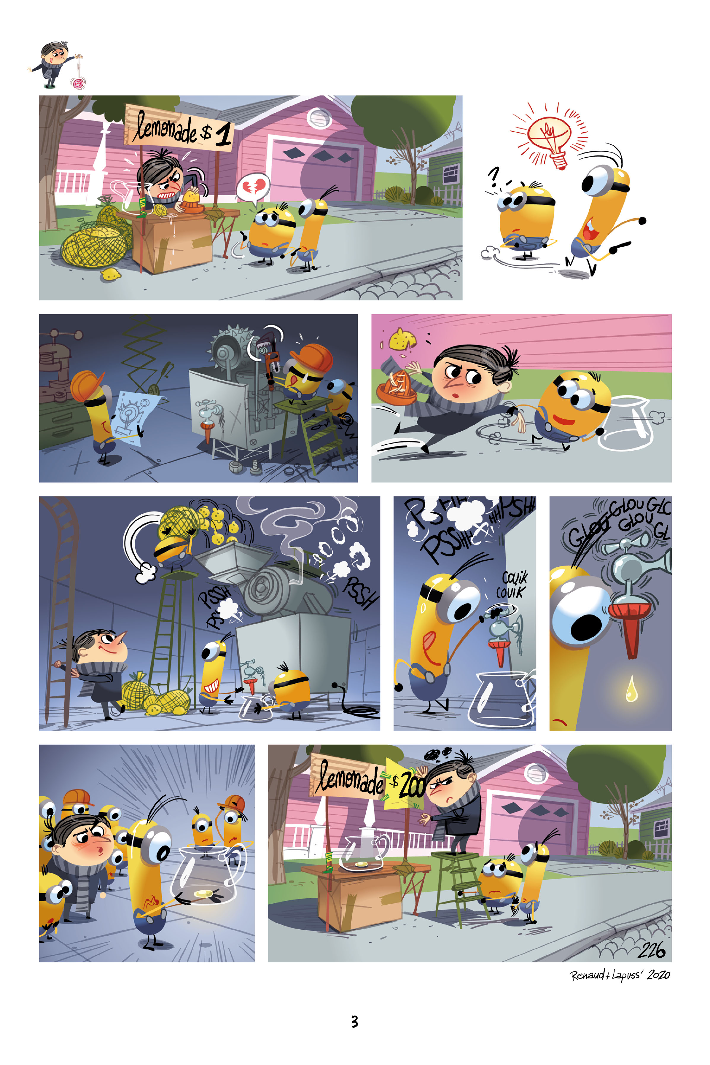 Read online Minions: Mini Boss comic -  Issue # Full - 5
