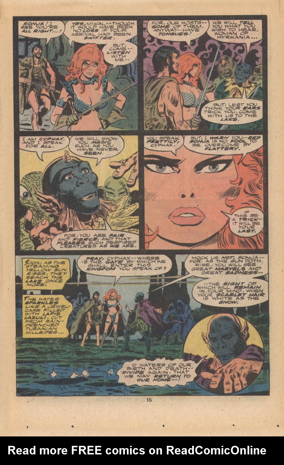 Read online Red Sonja (1977) comic -  Issue #4 - 10