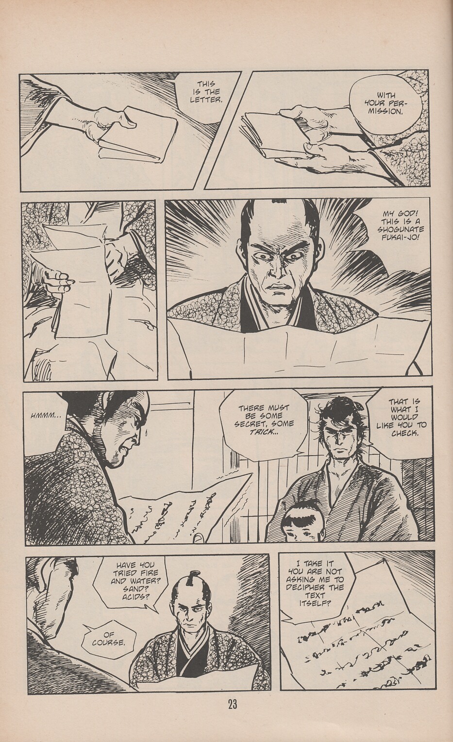 Read online Lone Wolf and Cub comic -  Issue #40 - 29