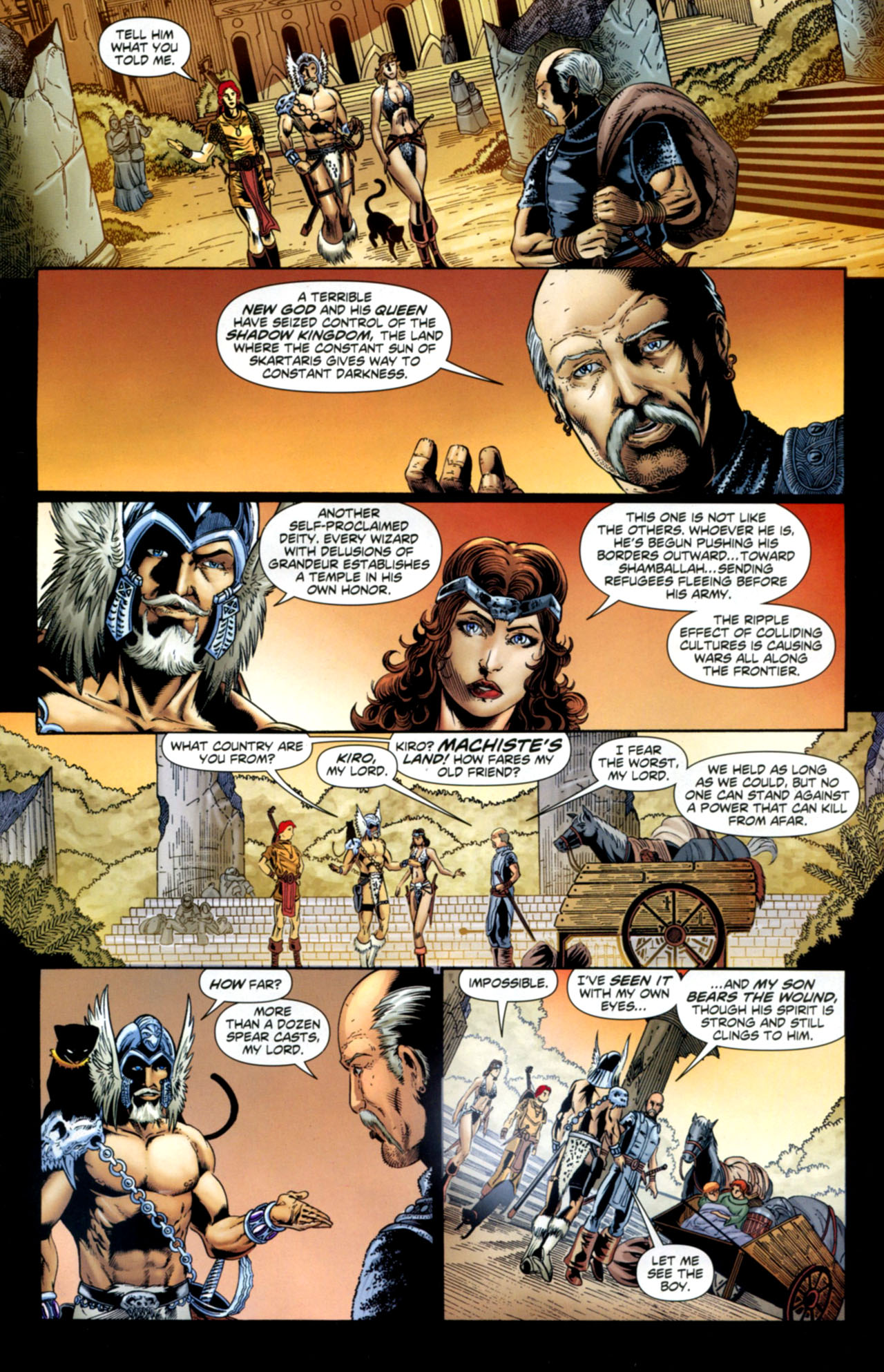 Read online Warlord (2009) comic -  Issue #1 - 19