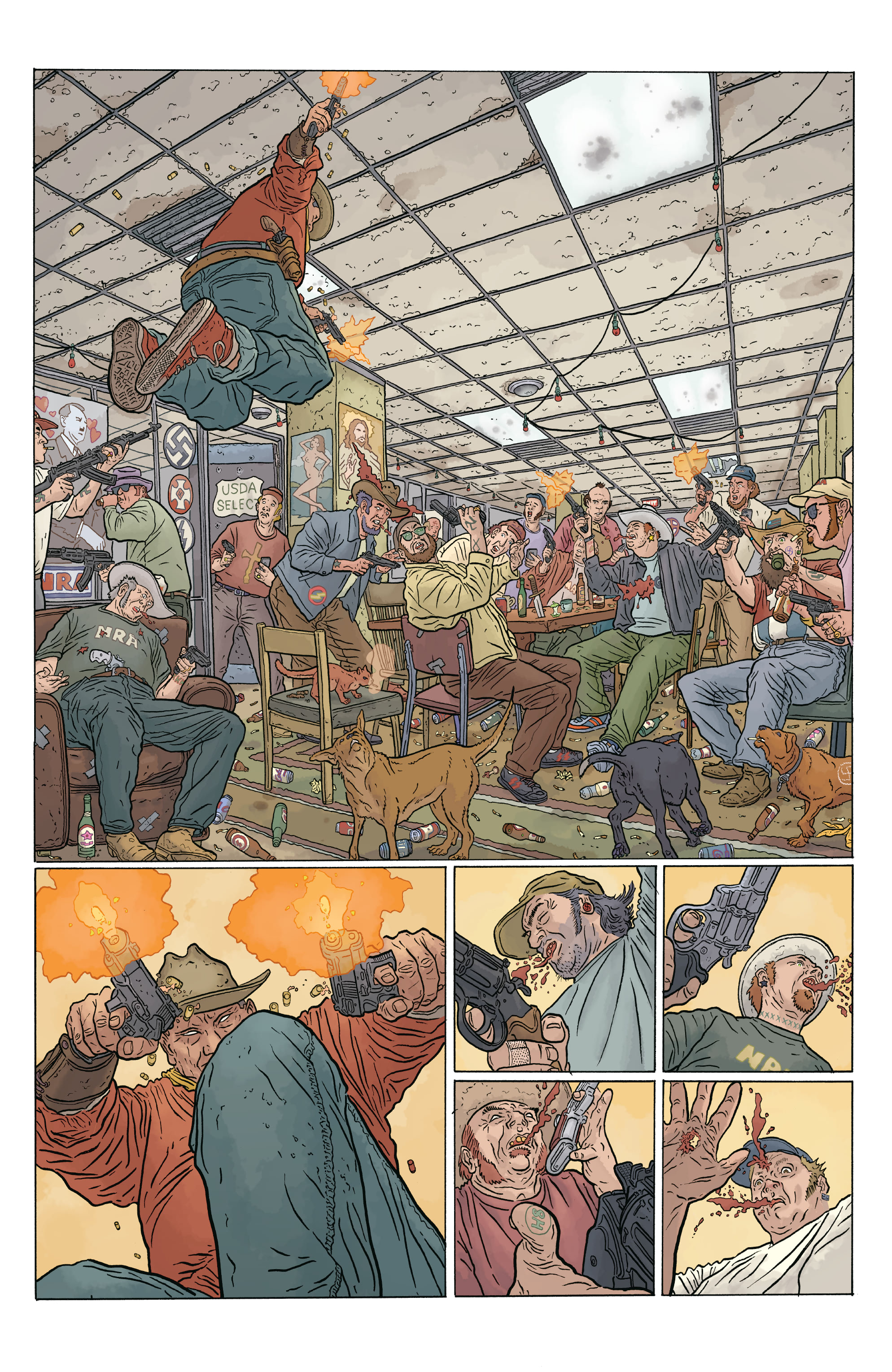 Read online Shaolin Cowboy: Cruel to Be Kin comic -  Issue #5 - 14