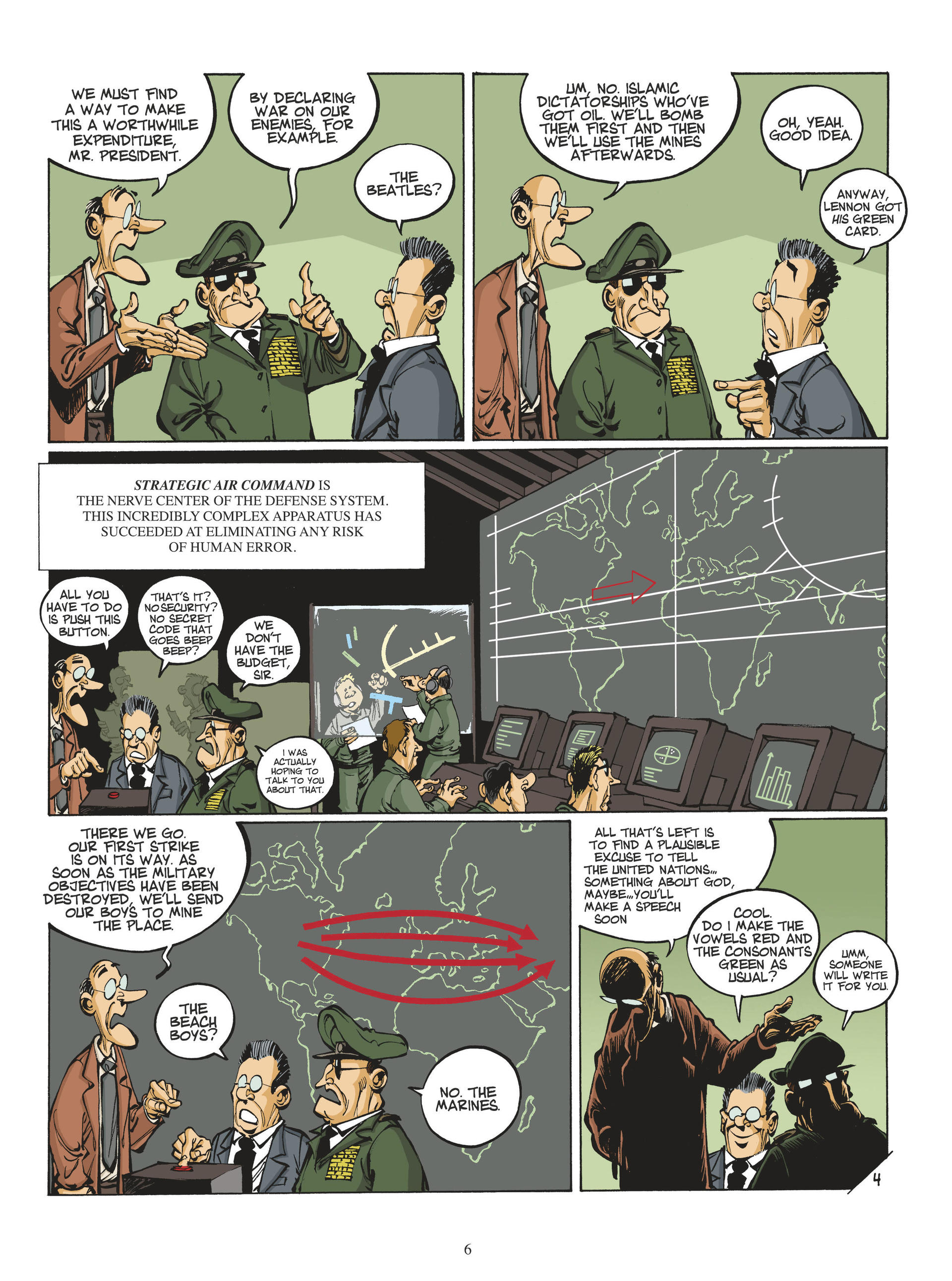 Read online Mister President comic -  Issue #1 - 6