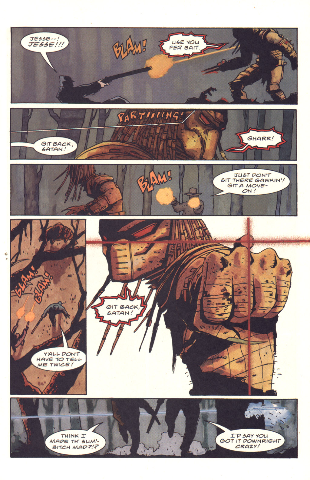 Read online Predator: Hell Come A-Walkin' comic -  Issue #2 - 13