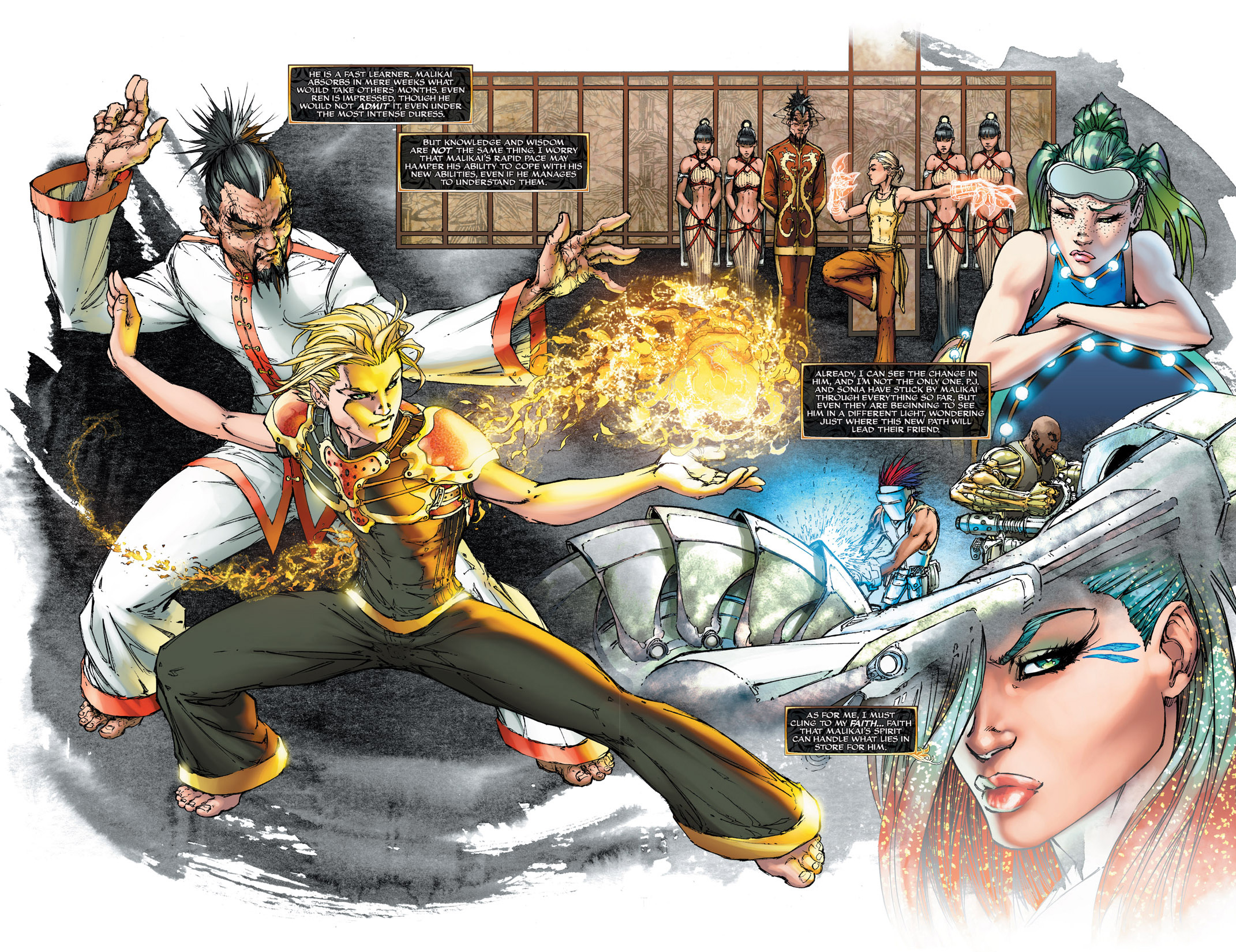 Read online Michael Turner's Soulfire (2003) comic -  Issue #6 - 18