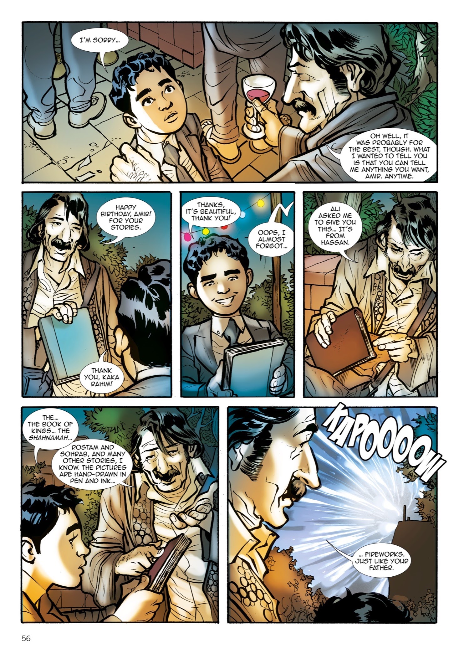 Read online The Kite Runner comic -  Issue # TPB - 57