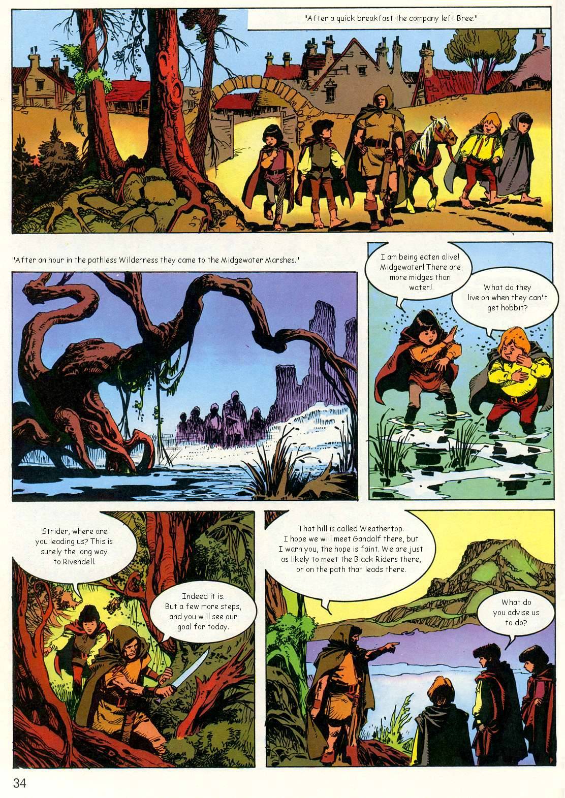 Read online El Señor de los Anillos comic -  Issue #1 - 29